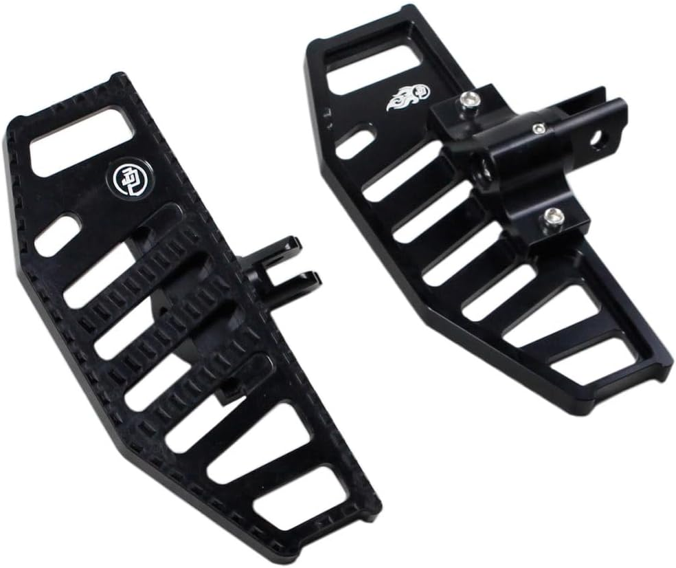 POWER JAMES Black Mini Rider'S Foot Pedal Pad Floorboard Control for Harley Davidson 2018-2025 Low Rider, Softail Standard, Street Bob, Fat Bob, Dyna, FX Softail Models (For 2018 Later) image number 2