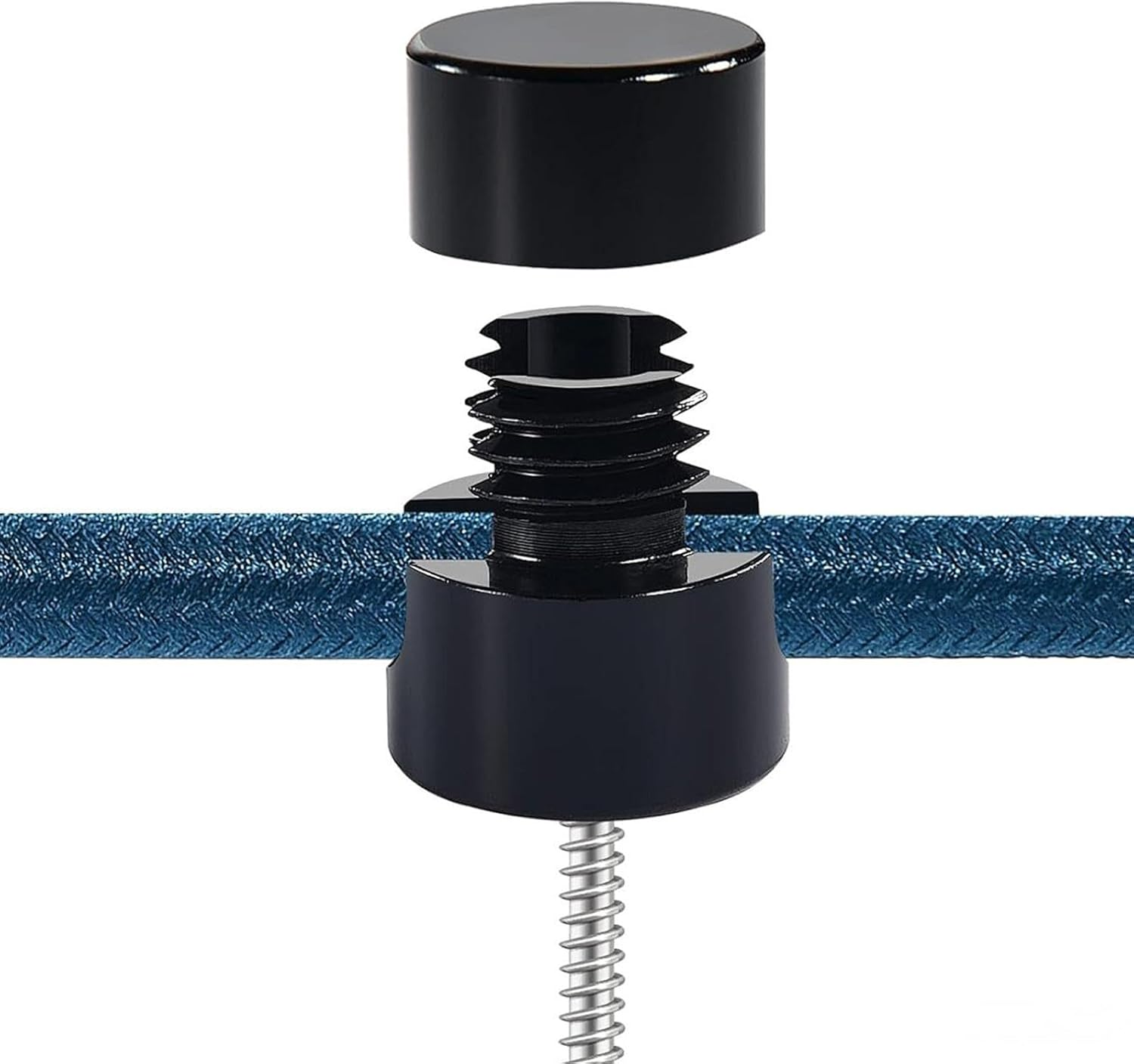 Swag Ceiling Hooks | Pendant Light Hook for Ceiling Lamp,Cord Organizers, Chandelier Fixture Hardware, Ceiling Light Hook for Drywall, Concrete Wall