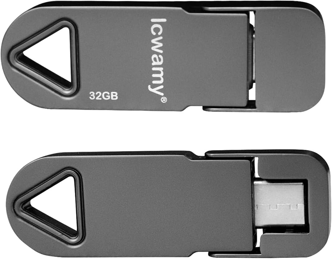 Lcwamy Type C 32GB USB Stick Type C 32GB Metal USB Flash Drive USB Type C Flash Drive 32GB USB Type C Memory Stick 32GB image number 2