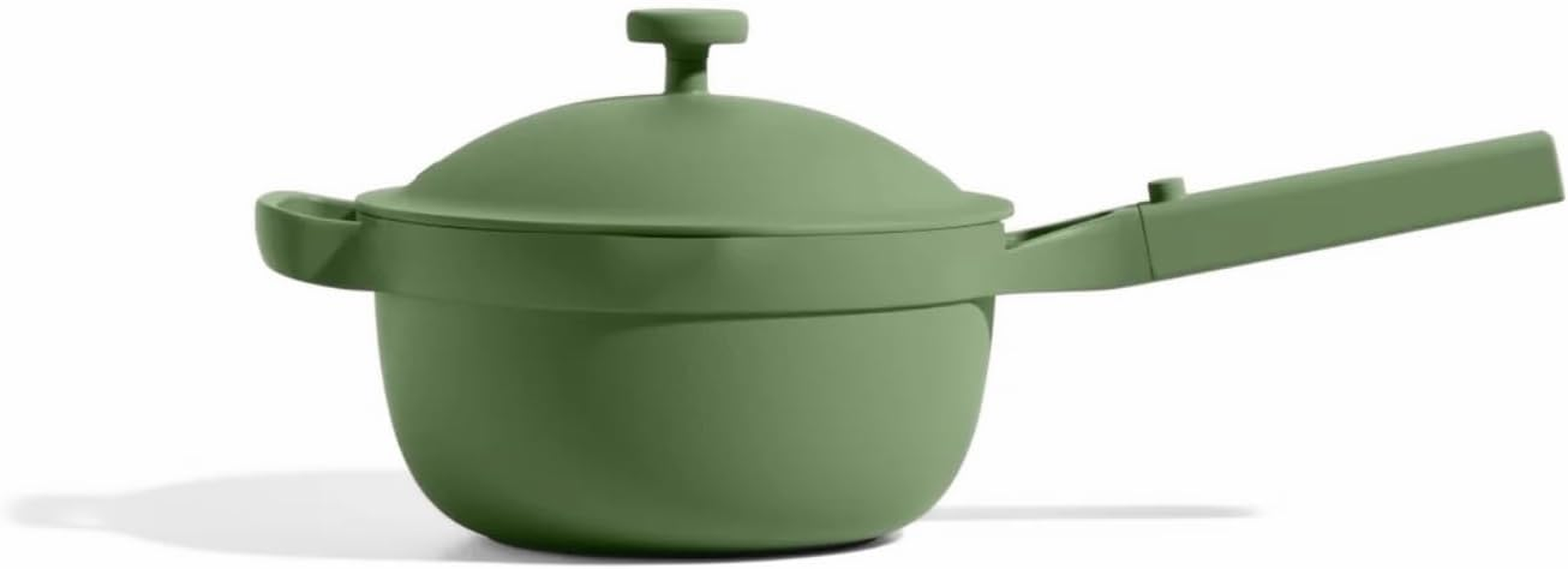 Our Place Perfect Pot - 5.5 Qt. Nonstick Ceramic Sauce Pan with Lid | Versatile Cookware for Stovetop and Oven | Steam, Bake, Braise, Roast | PTFE and Pfoa-Free | Toxin-Free, Easy to Clean | Spice