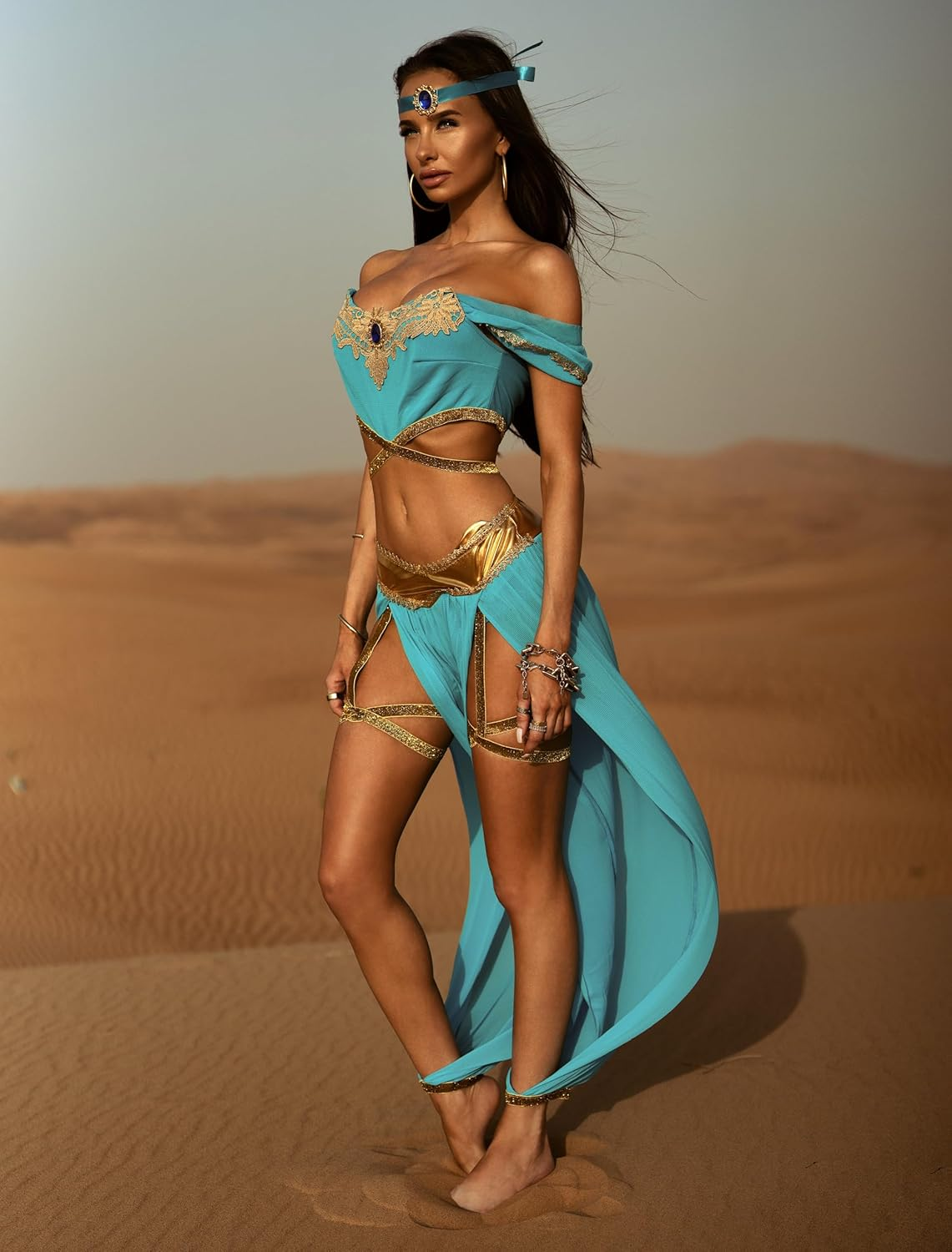 Leg Avenue Women'S Oasis Arabian Princess Costume image number 3