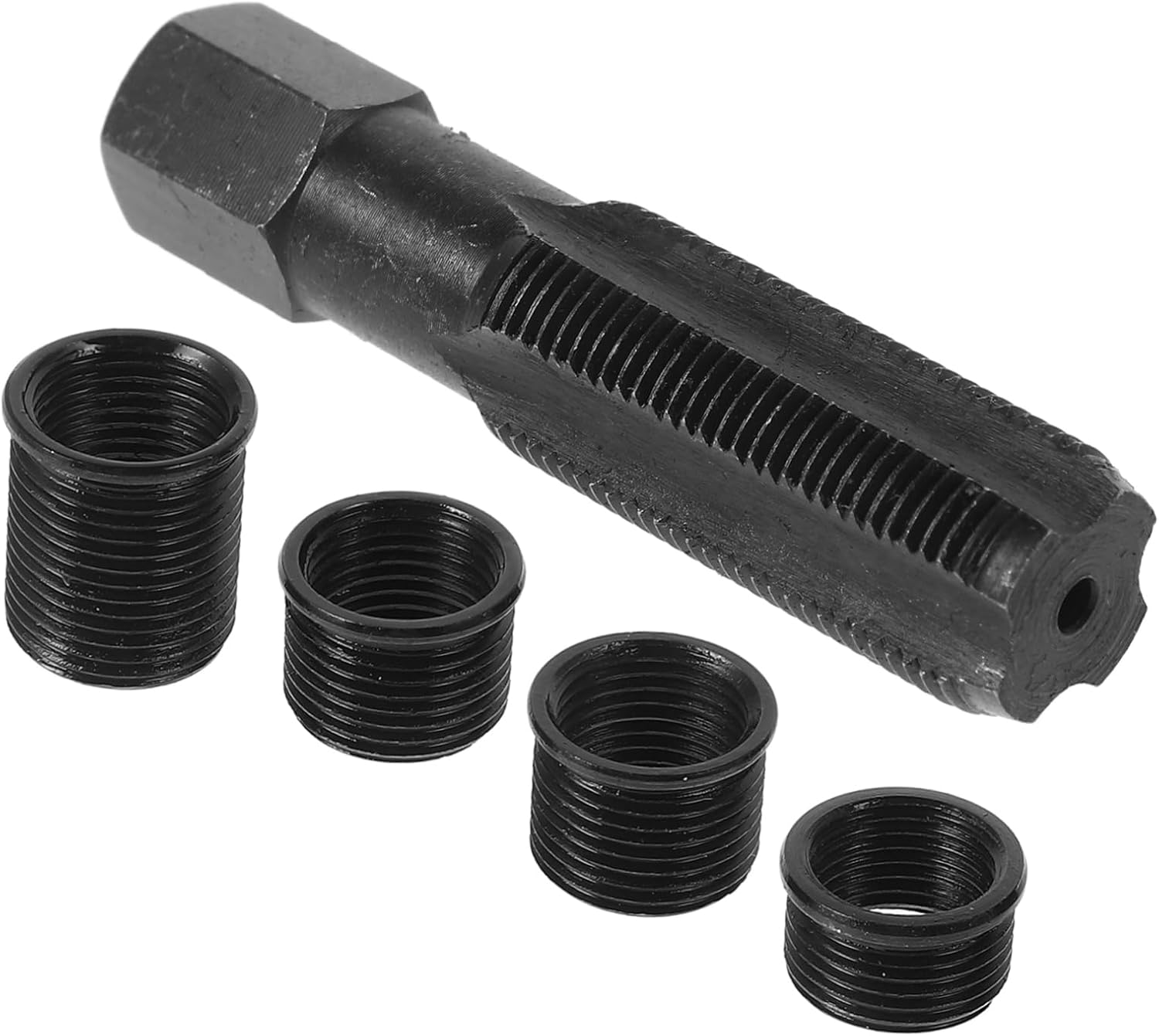 TIDTALEO Complete Spark Plug Thread Repair Kit Helicoil for Car Spark Plug Repair Tools Thread Kit for Automotive