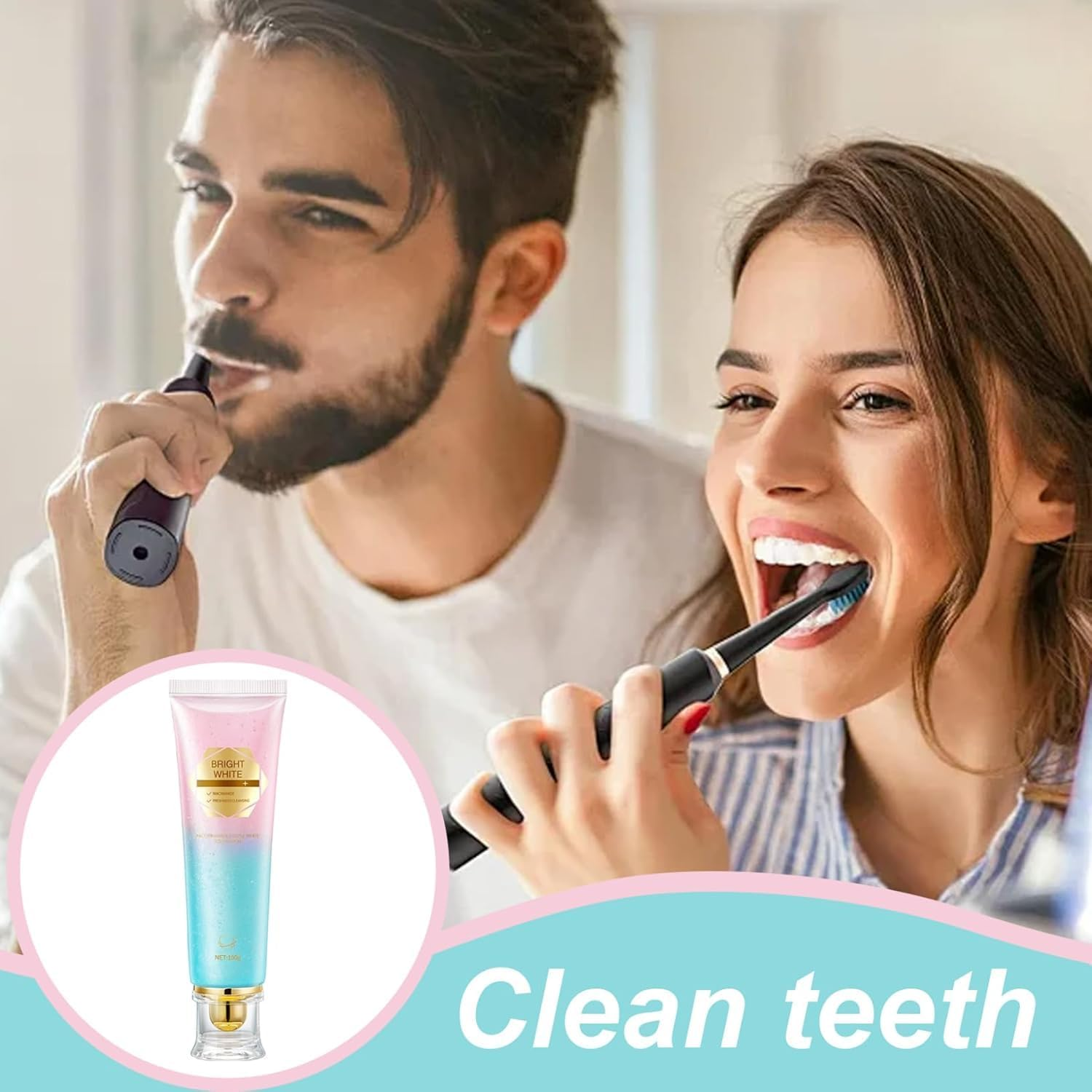 2 PCS Niacinamide Toothpaste, Natural Niacinamide Whitening Toothpaste with Brighter Teeth, Improves Gum Health, Remove Tooth Stains, Fresh Breath, Gentle Formula for Sensitive Teeth image number 4