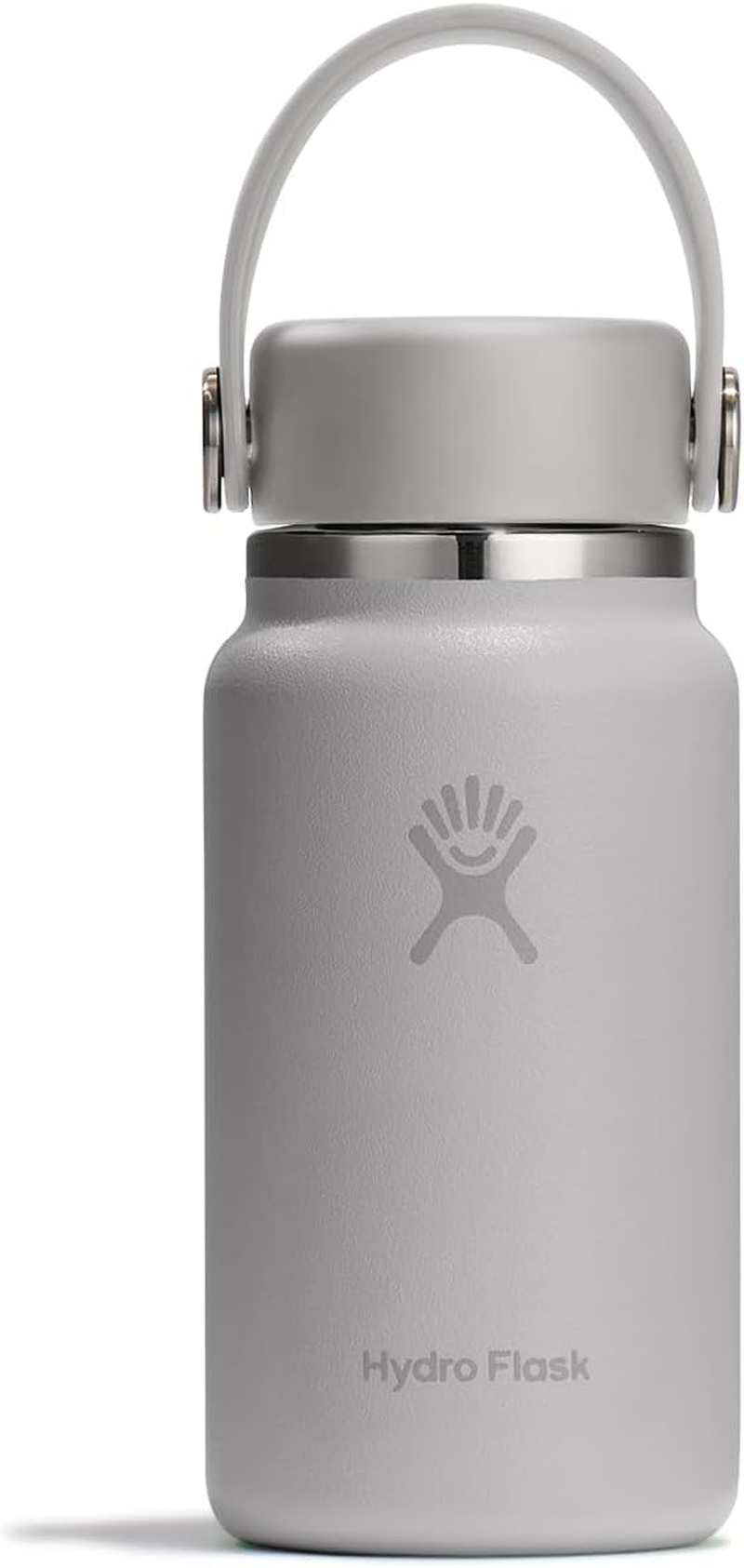 Hydro Flask Micro Bottle - Insulated Mini Leak Proof Flask for Purse or Pocket in 6.7 Oz Aloe Green