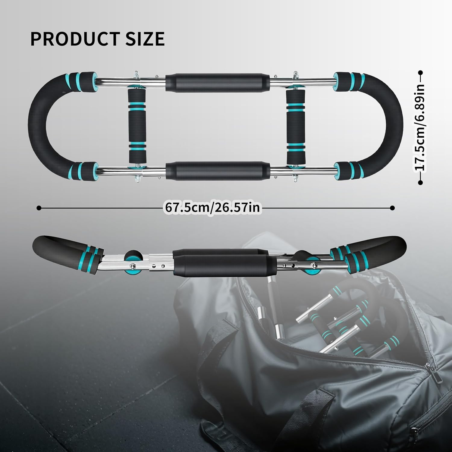 PROIRON Twister Arm Trainer, Adjustable Chest Workout Equipment Arm Strengthener for Men & Women, Portable Exerciser for Home Gym Travel Fitness