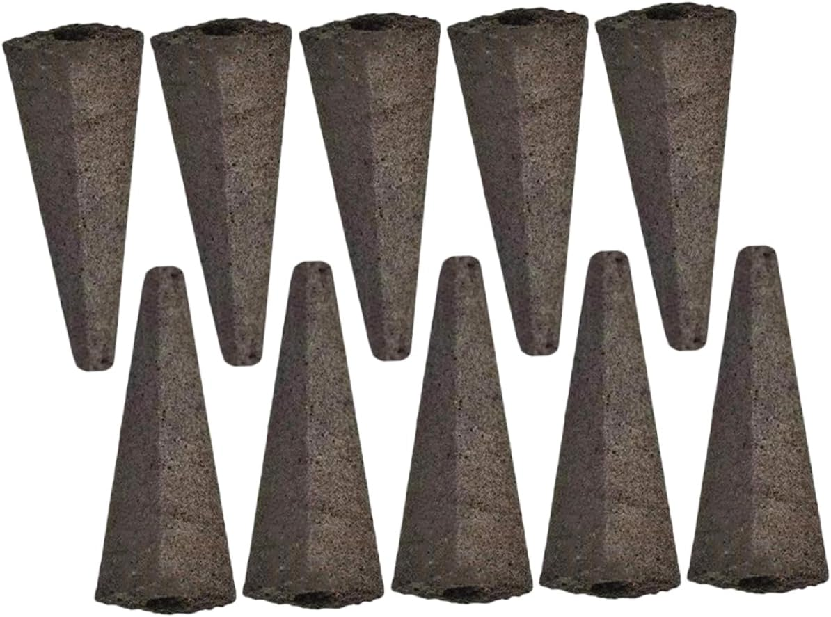 ROMISBABA 40Pcs Shape Hydroponic Grow Sponges for Soilless Plant Cultivation for Indoor Gardening Easy Transplanting Compatible Various and Vegetables image number 1