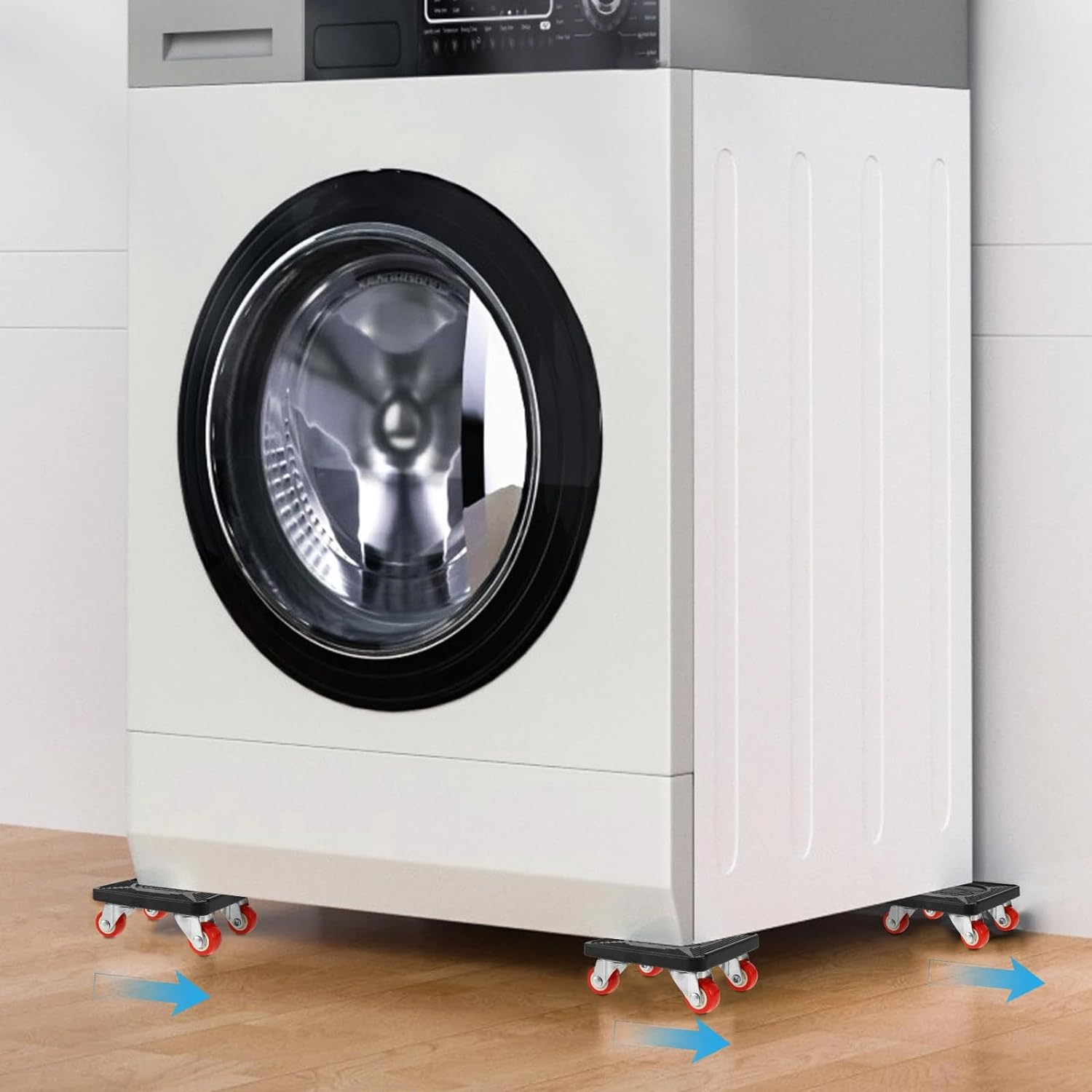 MYLEUS Furniture Mover Tool Set, 360&deg; Rotation Wheels Furniture Slider Heavy Duty Furniture Roller, Move Tools Max up for 200KGS/440 LBS, for Moving Heavy Furniture, Refrigerator, Sofa, Cabinet image number 4