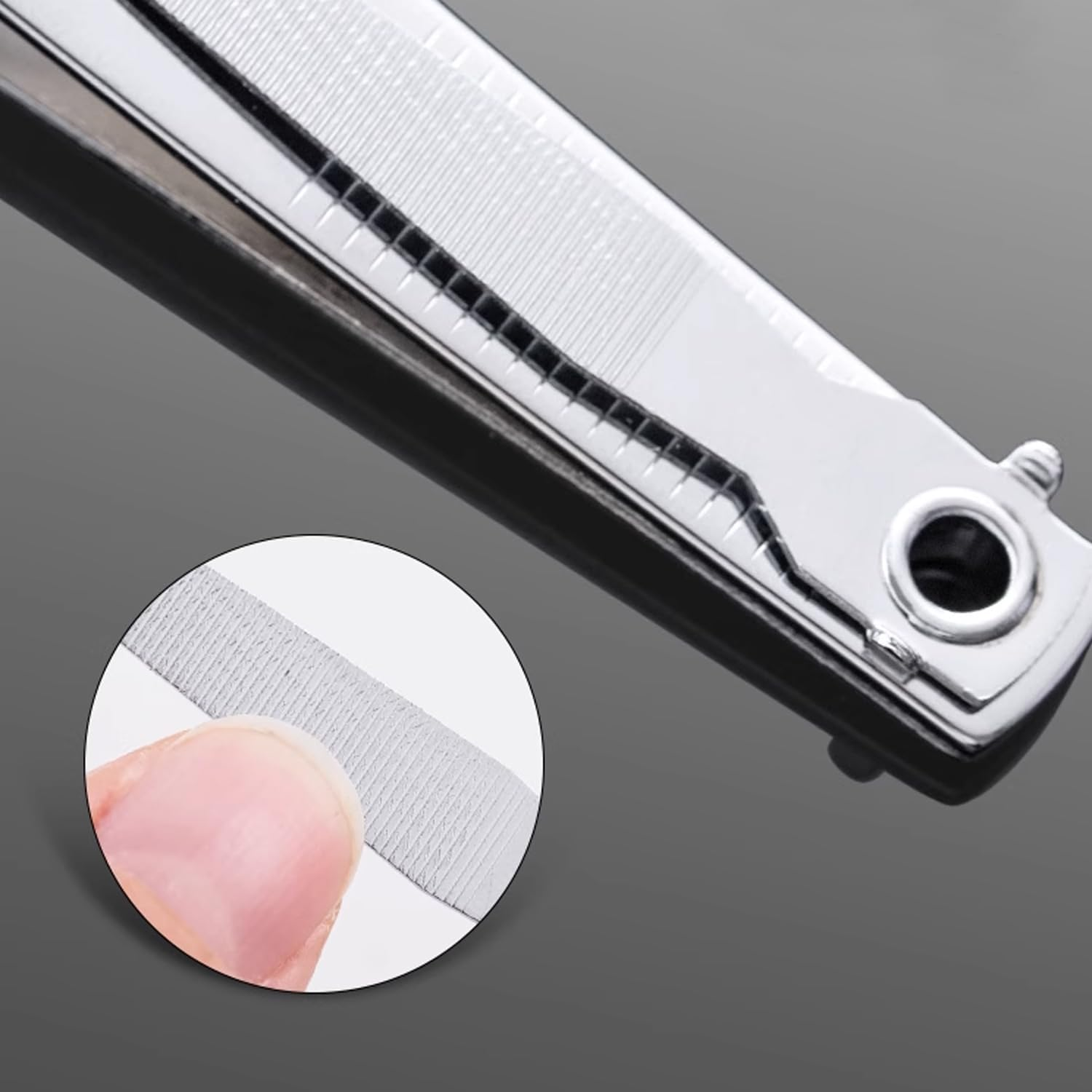 Nail Clippers Toe Finger Nail Clipper Cutter with Pick & Filer Professional image number 3