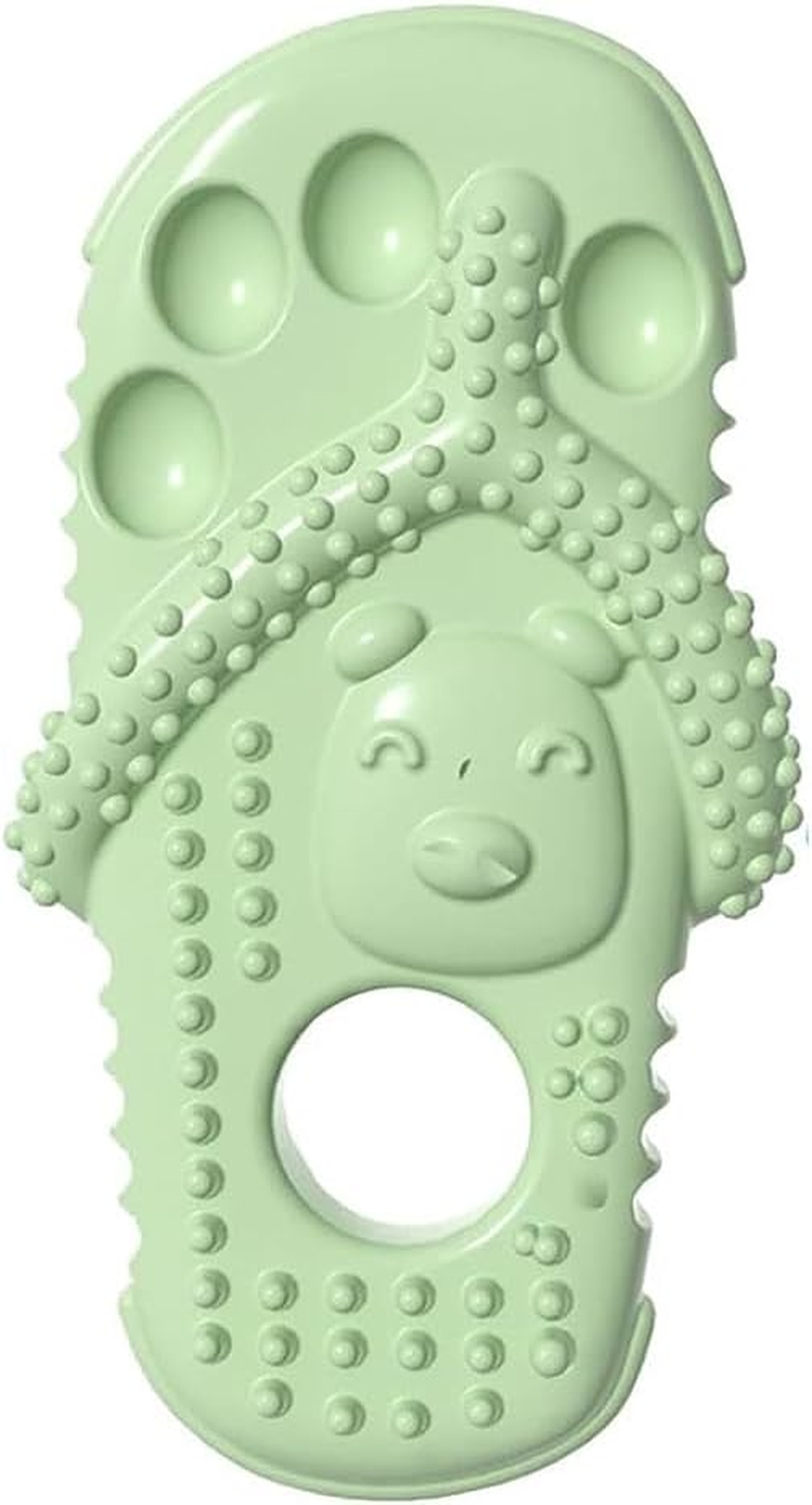 AIMALL Pet Toys Bite Slippers - Durable Dog Chew Toys for Teething & Dental Health, Bite-Resistant Rubber, Interactive Cat & Dog Toys