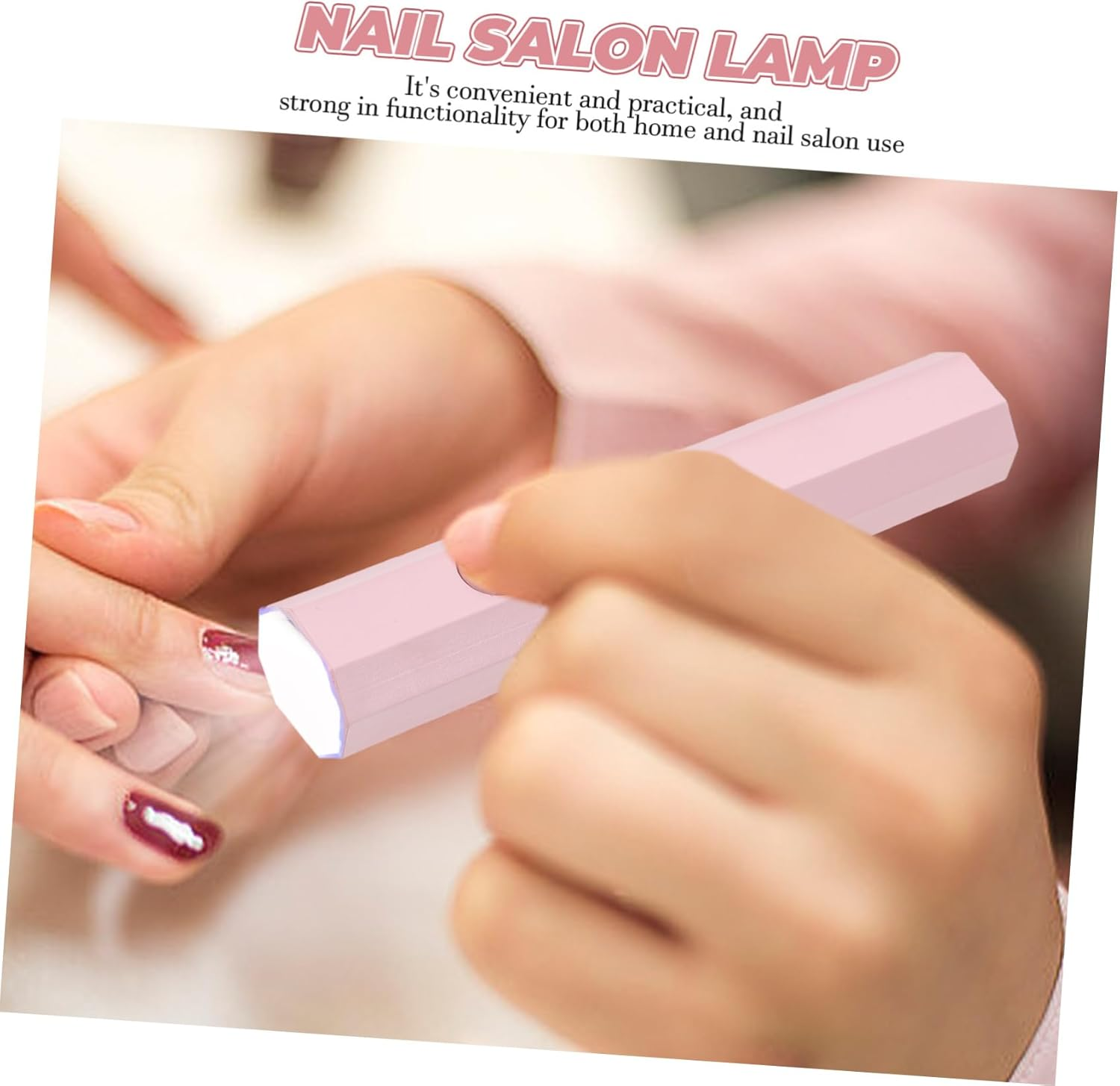 HAPINARY Gel Nail Lamp Mini Uv Nail Dryer Portable Manicure Dryer for Home Travel image number 2