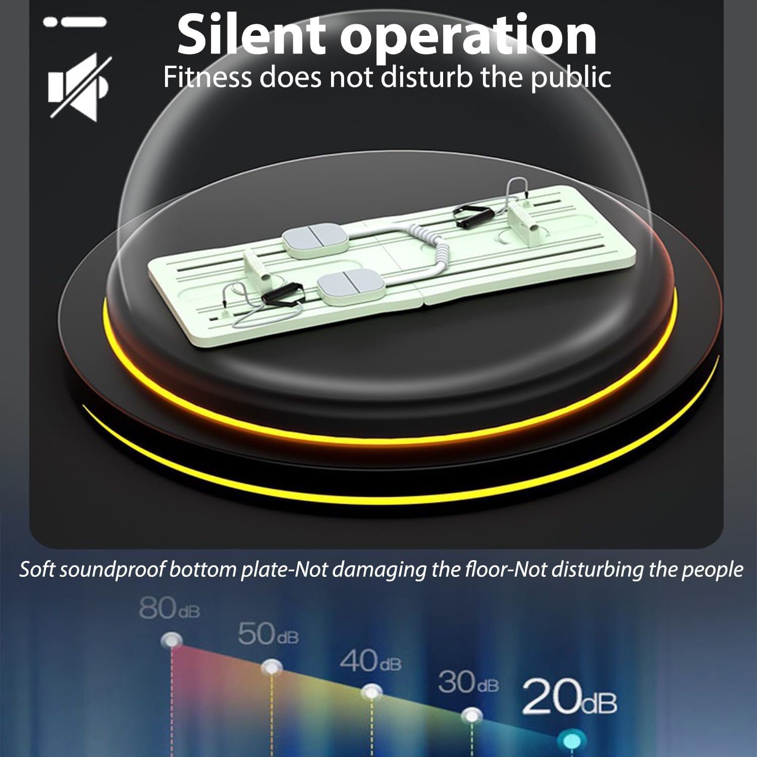 MIMYII Pilates Board,4 in 1 Multifunctional Core Exercise Equipment,Ab Trainer Machine Built in Timing Device,Suitable for Indoor and Outdoor Use Comprehensive Exercise Core Trainer