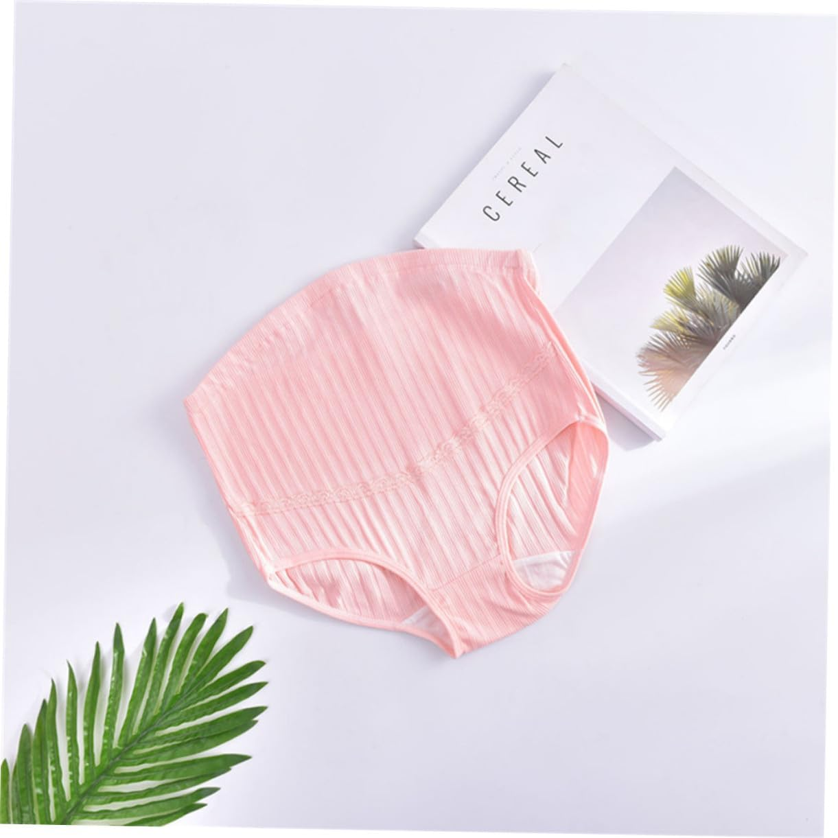 Healeved 3Pcs High Waist Maternity Underwear Cotton Women Underwear Bottoms for Pregnant Women Random Color