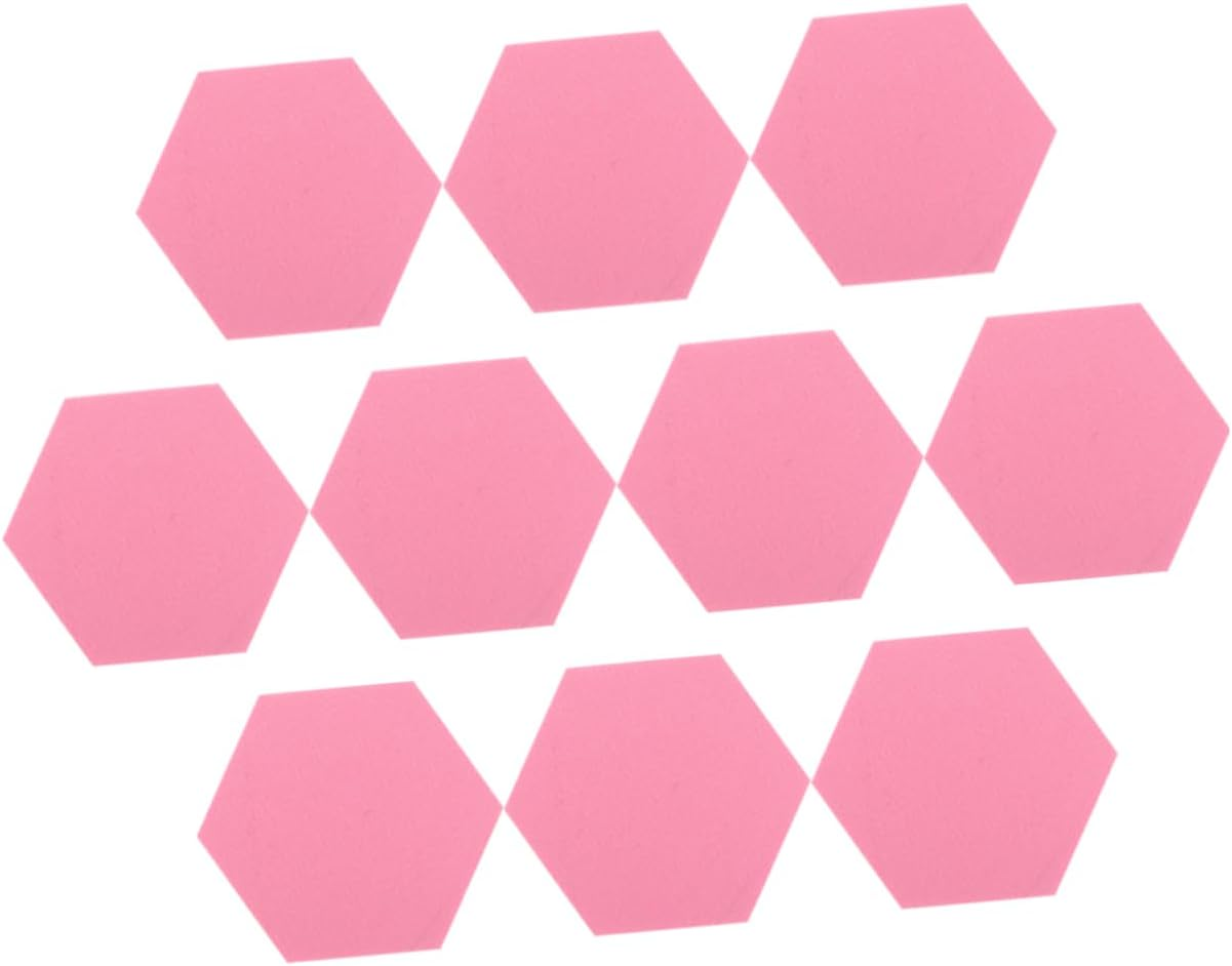 COHEALI 10Pcs Soundproofing Felt Decorative Panels Memo Board Wall Protectors Creative Bulletin Board for Office Classroom