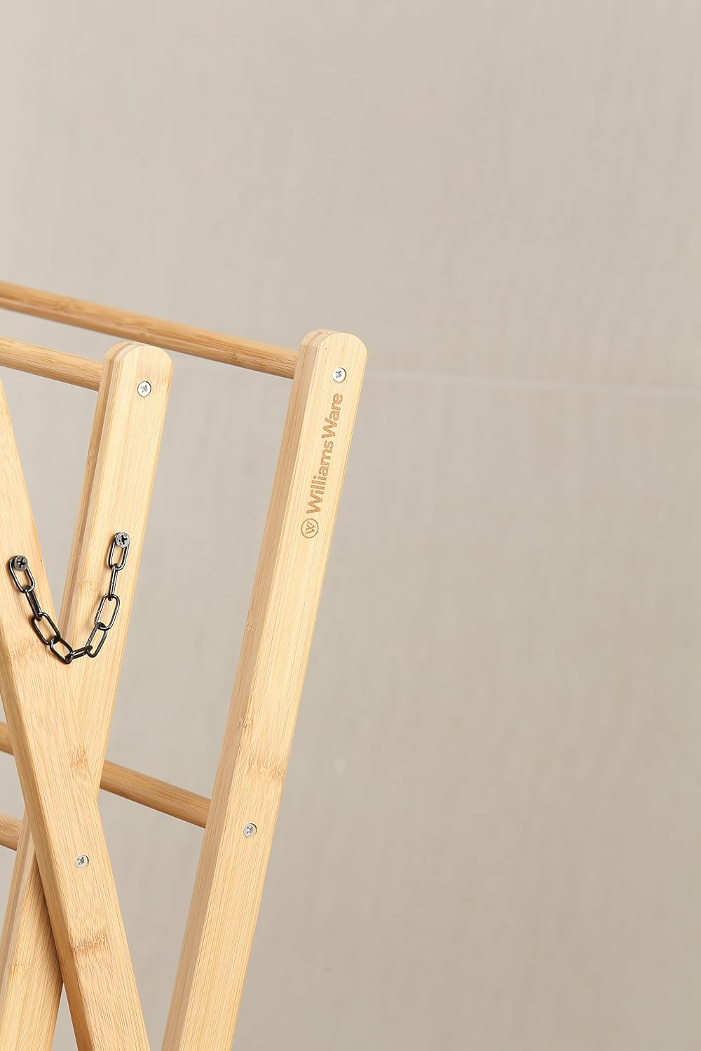 Williamsware Bamboo Clothes Airer - Natural image number 4