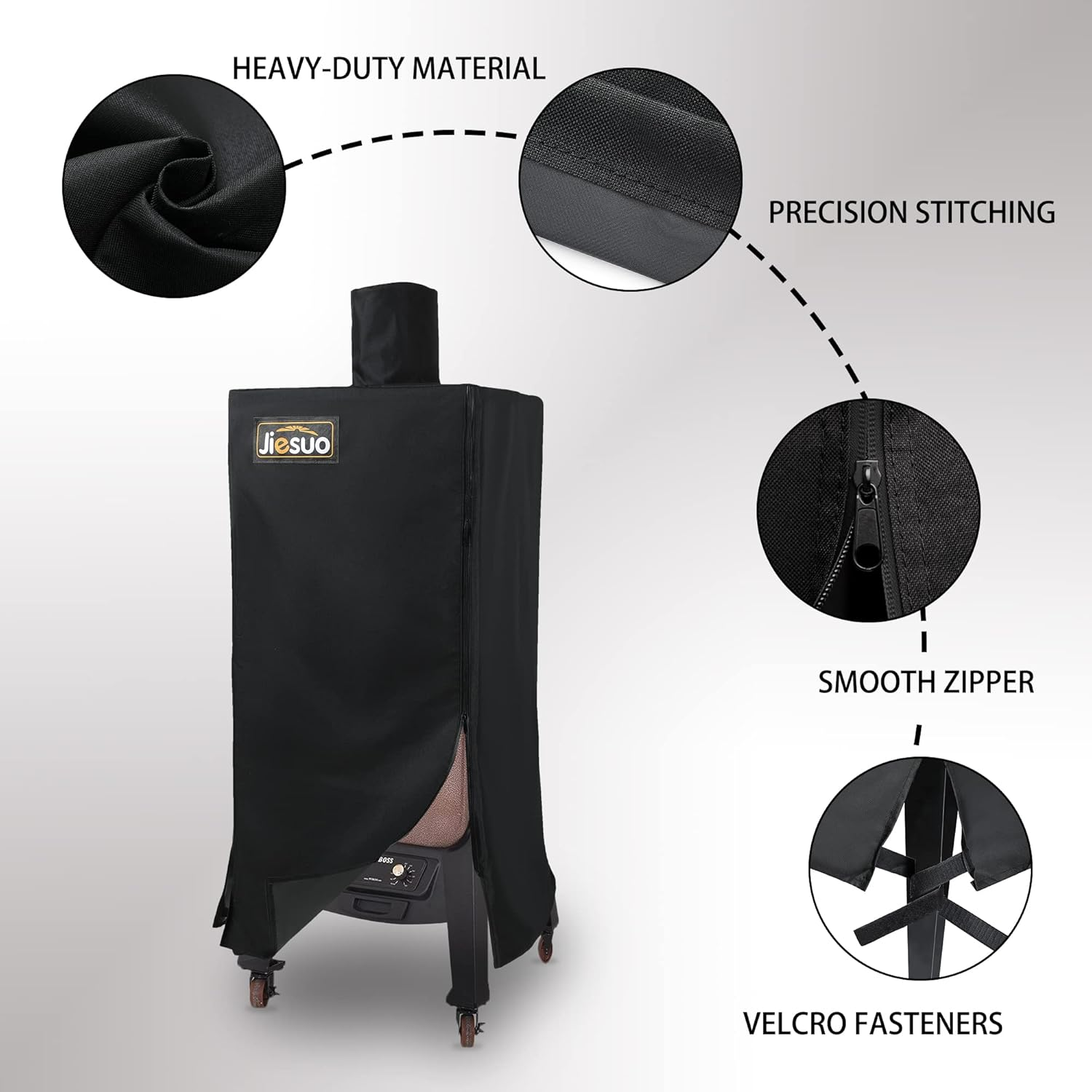 73351 Heavy Duty Waterproof Cover for Pit Boss Smoker Grill image number 1