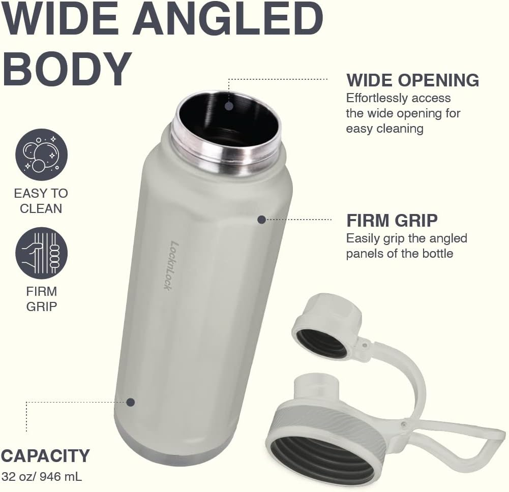 Locknlock Trek Bottle Stainless Steel Double Wall Insulated image number 5