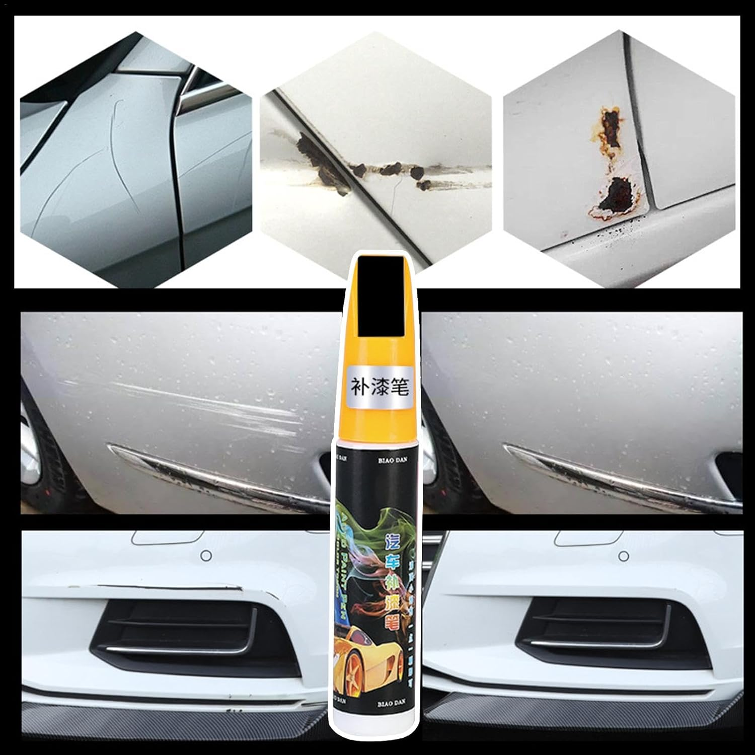 Car Scratch Paint | Vehicle Scratch Repair | Convenient Car Paint, Fill Paint Car Quick & Easy Solution for Various image number 2