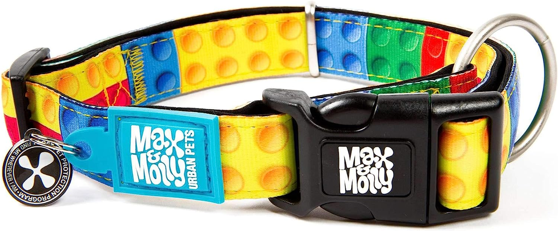 Max & Molly M&M Smart ID Dog Collar Original Gear Little Monster, X-Small