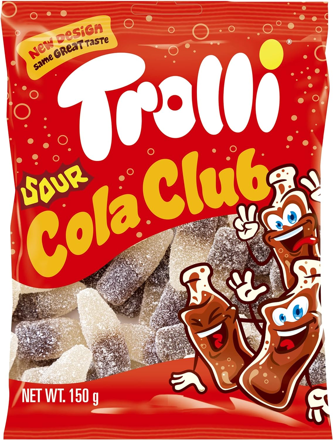 Trolli Sour Cola Bottles Gummi Candy 150 G image number 4