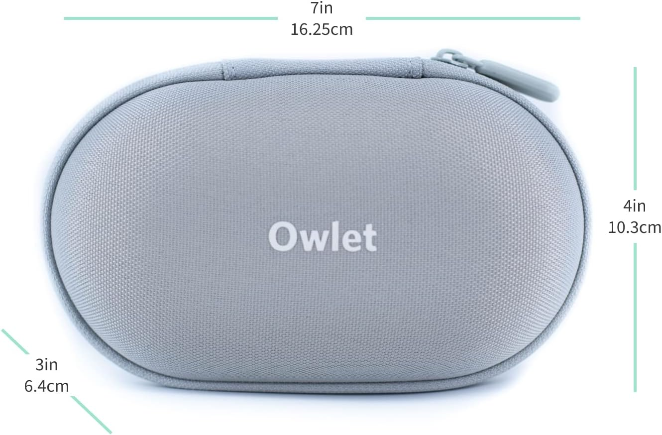 Owlet Dream Sock Travel Case - Keep Your Baby Monitor Safe and Organized On-The-Go image number 1
