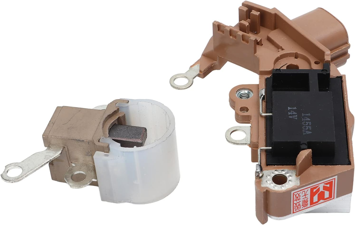 Tbest Alternator Brush Set,Alternator Rebuild Kit for Ahga81 Yaris,Yaris Voltage Regulator,Alternator Repair Kit,Alternator Voltage Regulator Brushes Kit 27700?75030 Rebuild Set for 1.5L 2006-2012 image number 3