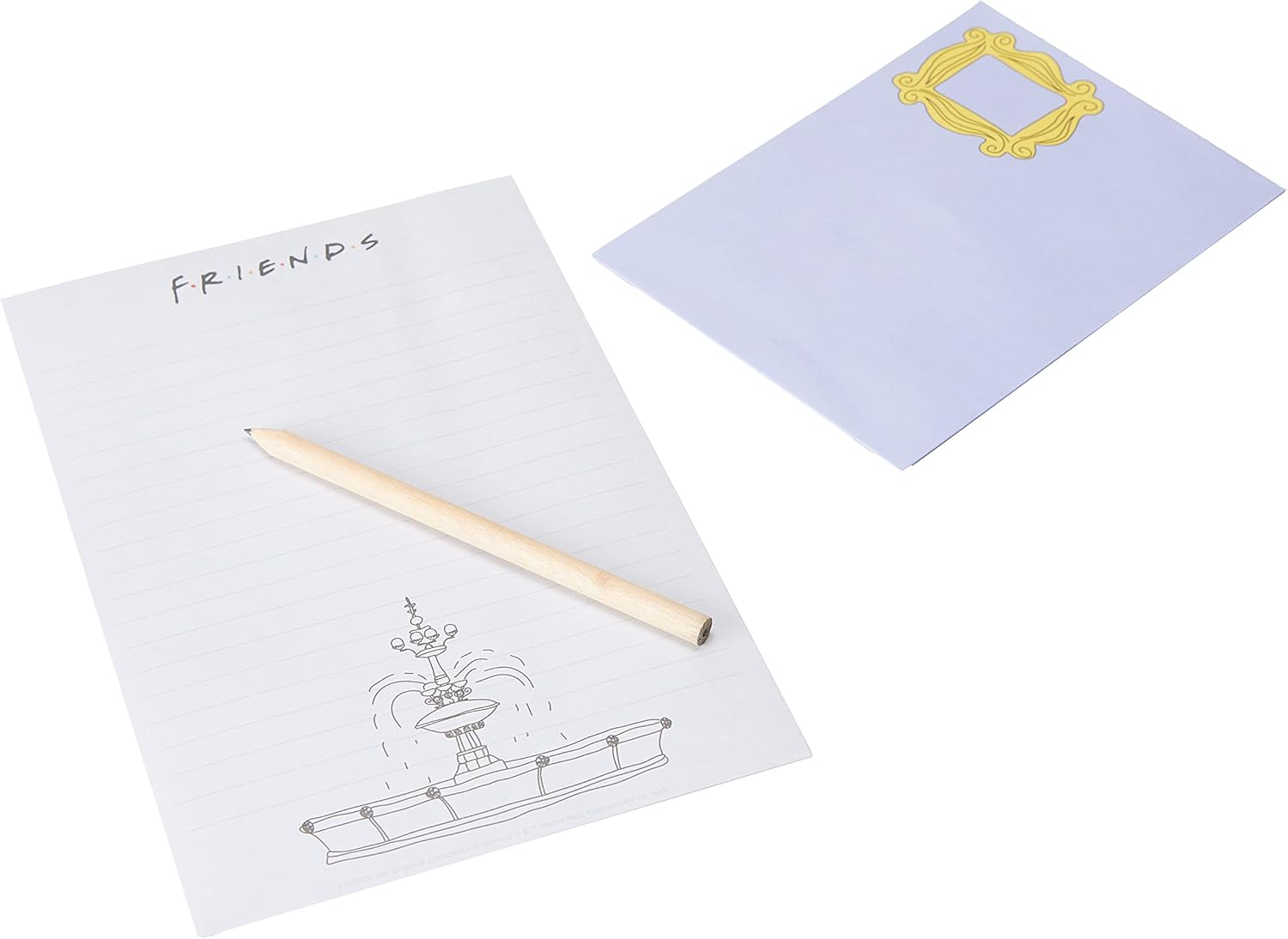 Friends Letter Writing Set, Officially Licensed Friends TV Show Merchandise image number 5