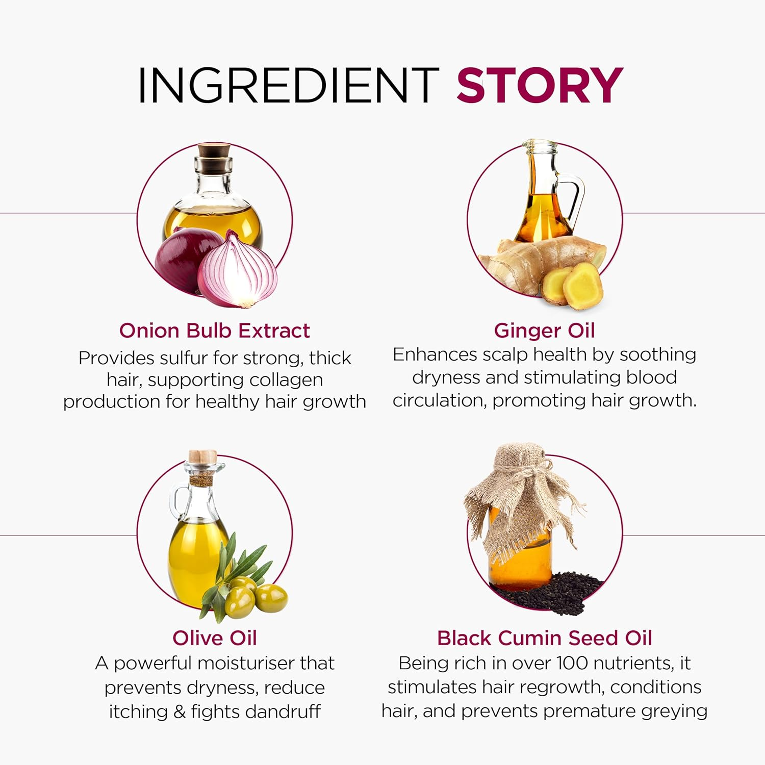 Oshea Herbals Onion and Ginger Hair Oil 110ML image number 4