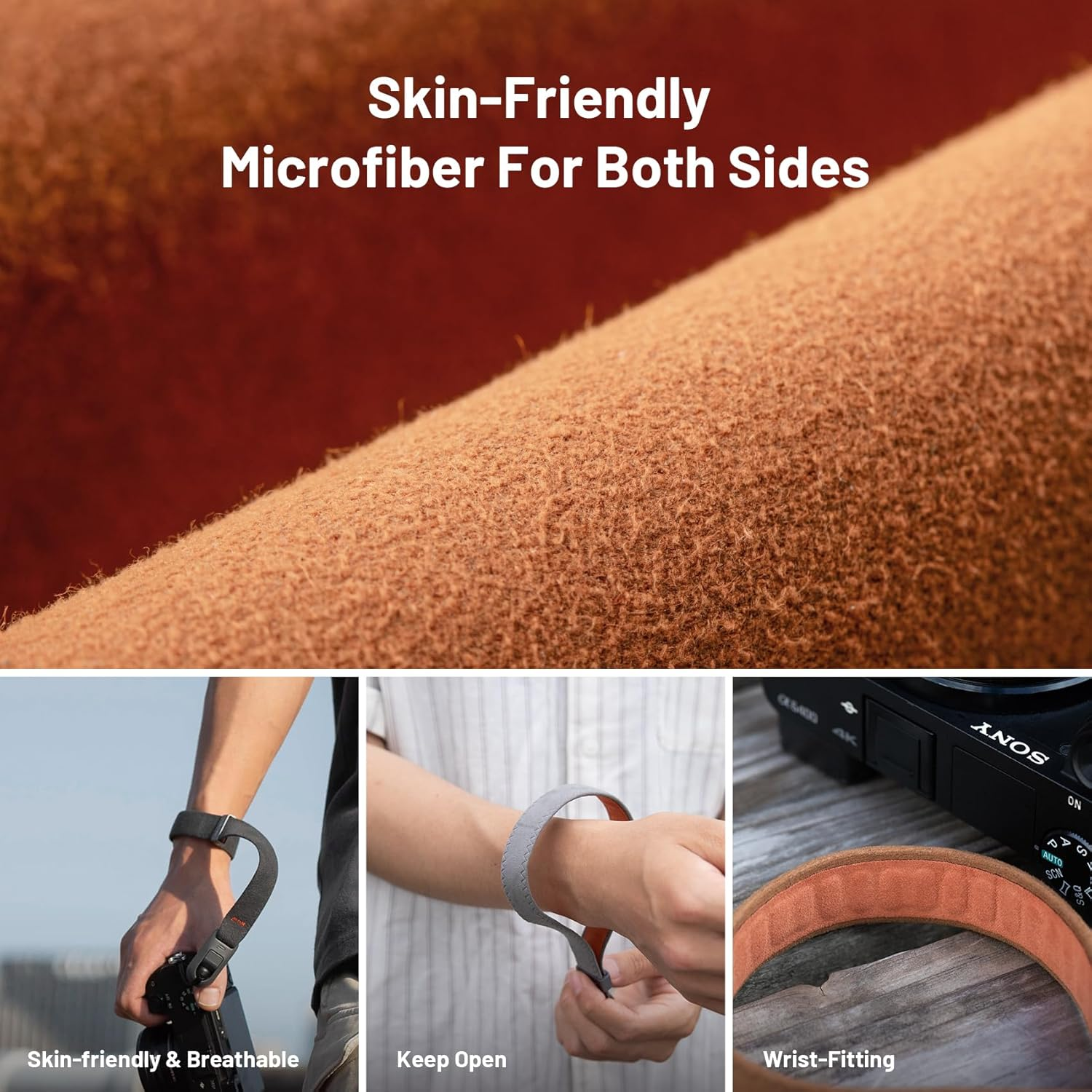 PGYTECH Camera Wrist Strap Air for Photographers Adjustable Quick Release Camera Hand Strap for Sony, Nikon, Canon, Gopro image number 4