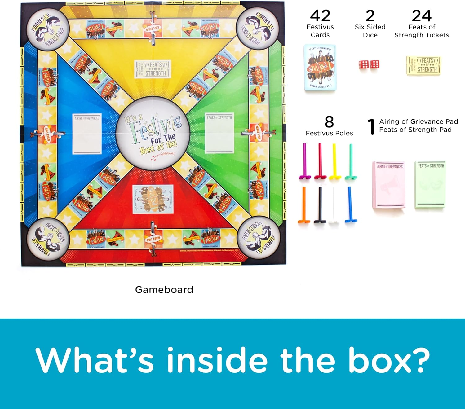 Seinfeld: Happy Festivus - Board Game image number 5