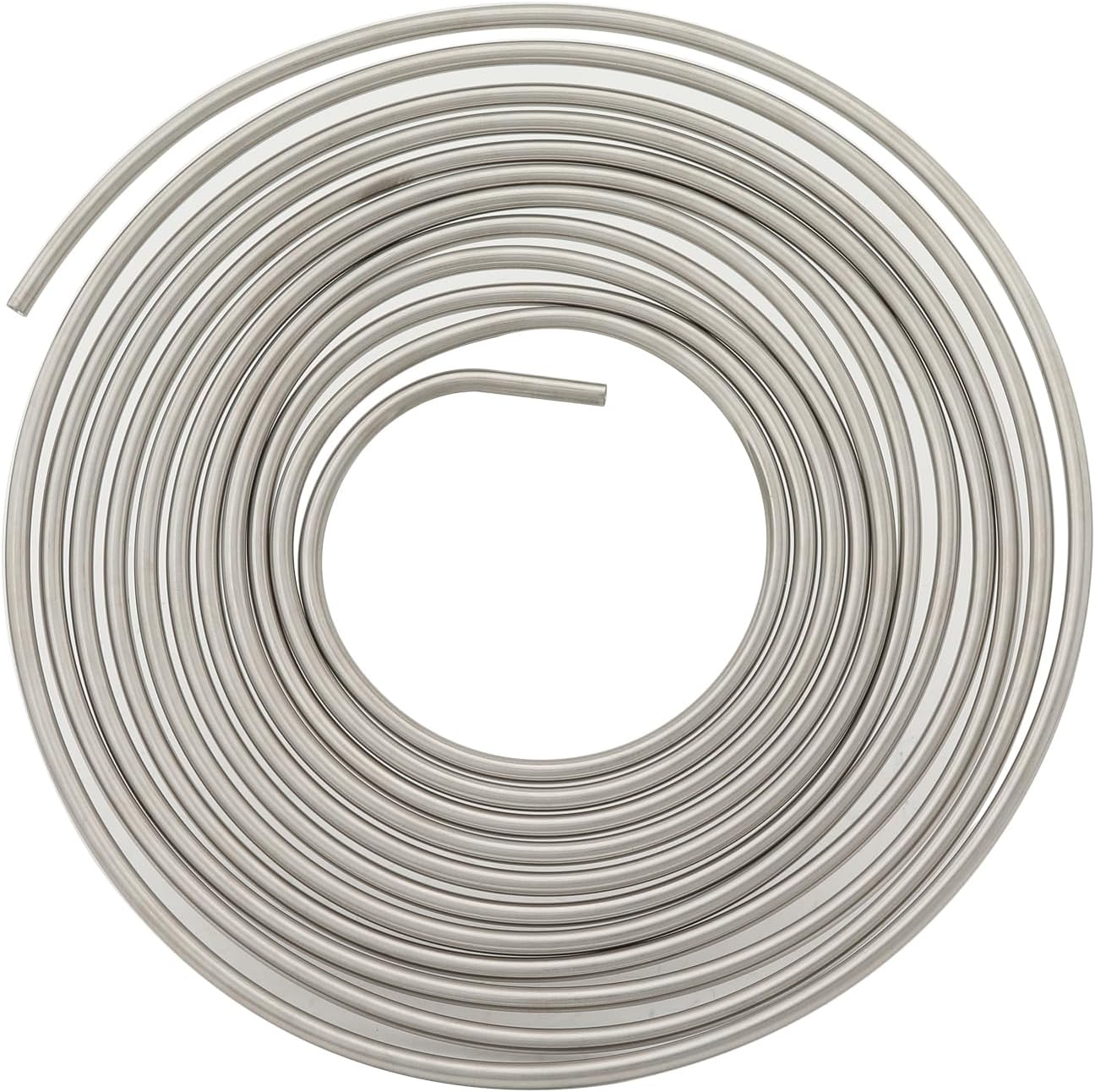 AC Performance 3/16'' Stainless Steel Brake Line Hard Tube 20 Feet Coil, Automotive Replacement Parts image number 3