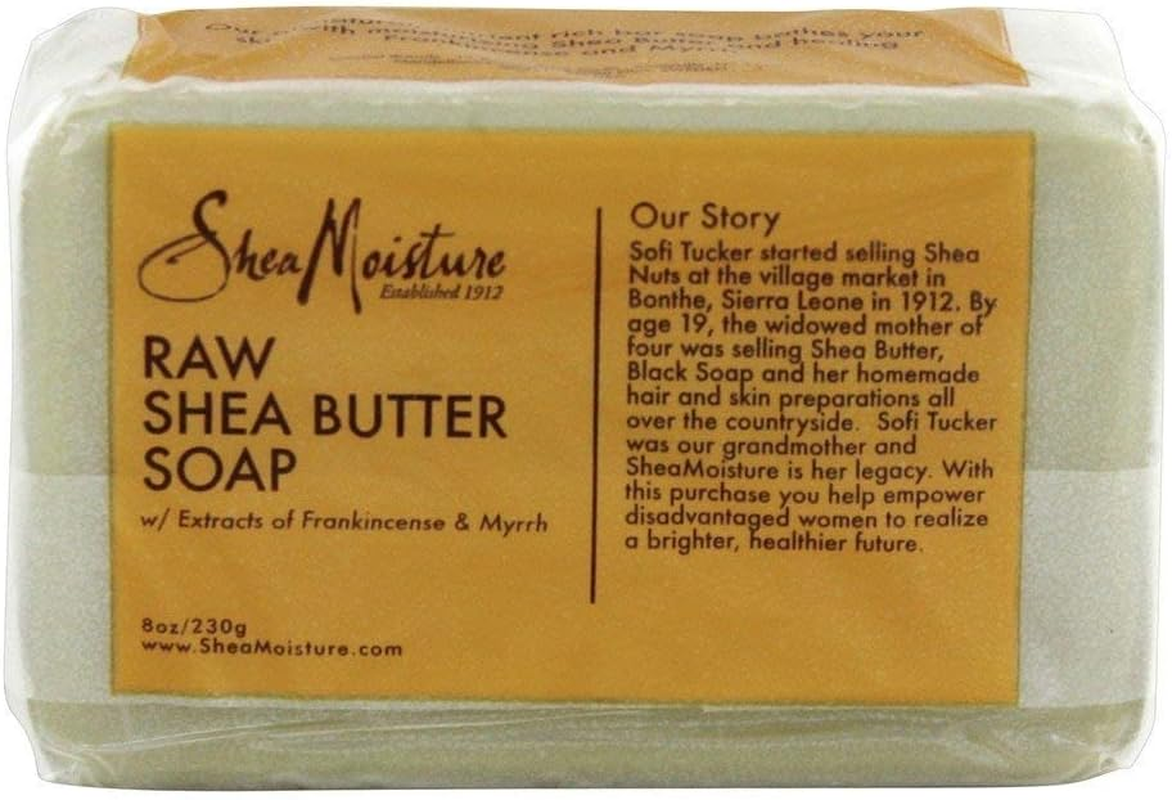 Shea Moisture Raw Shea Butter Soap, 230 G, 8 Oz.