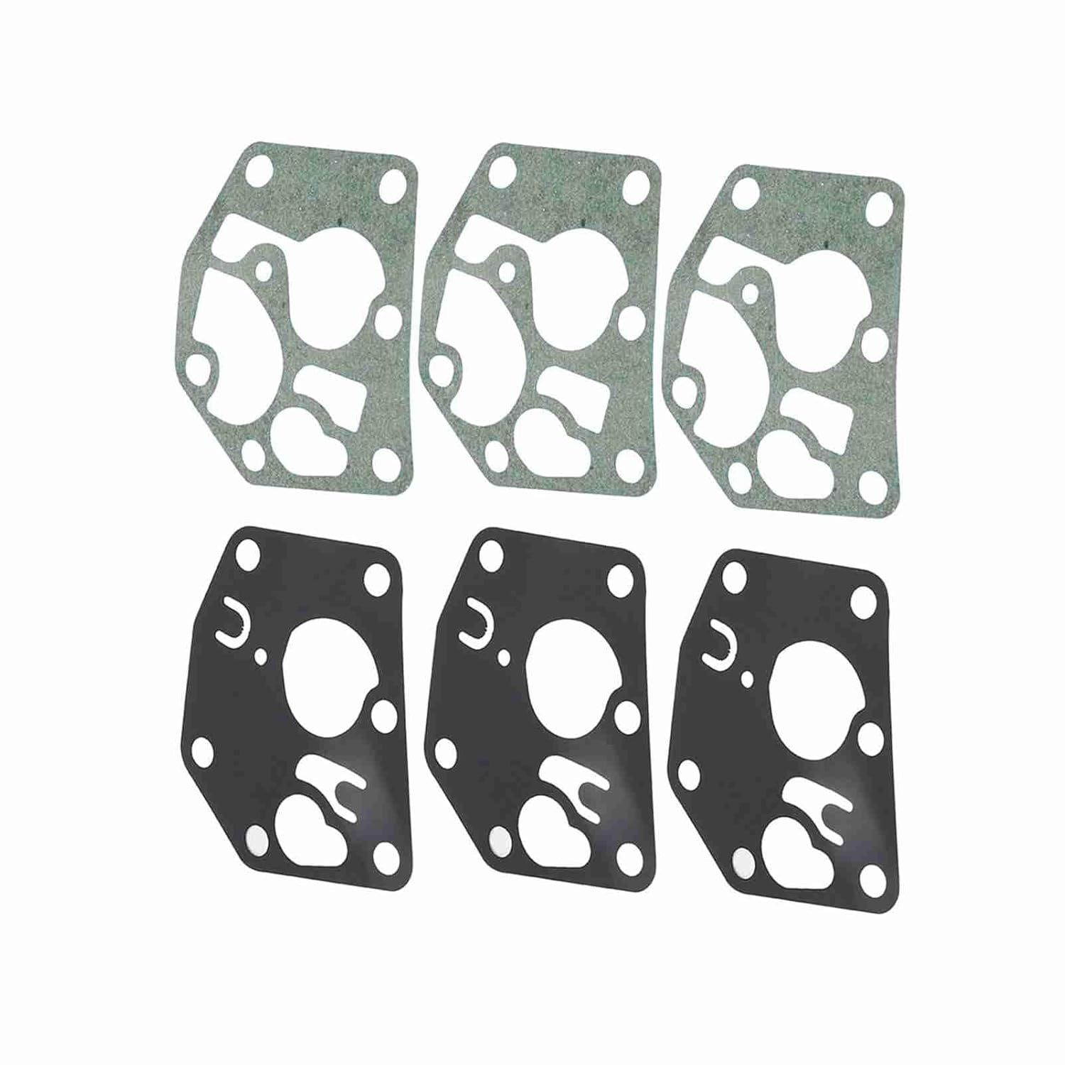 Carburettor Diaphragm Gasket Kit for Small Engines [Maintenance] 3X 795083 495770 image number 1