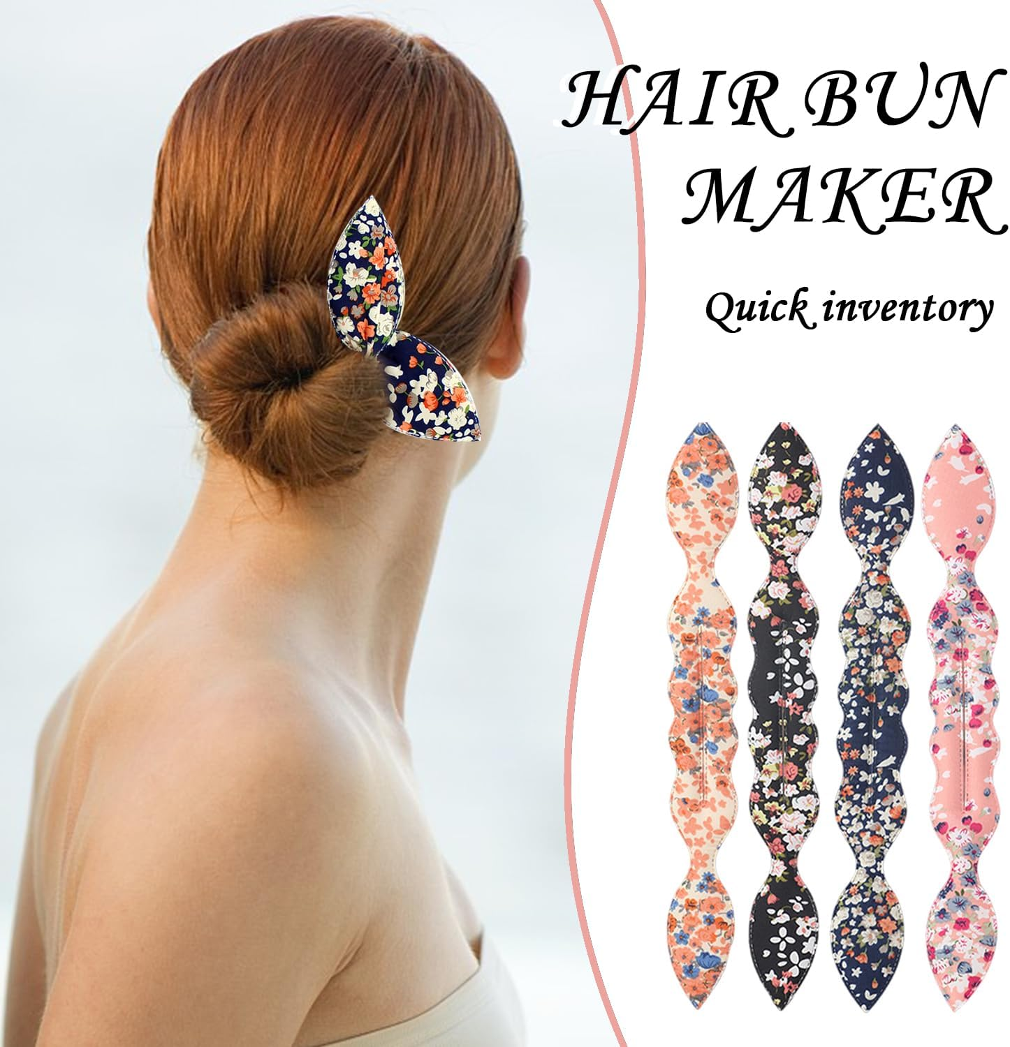 8 Pieces Cute Hair Accessories, Hairstyle Tools, Hairstyle Accessories from Girls, Bun Maker, Hairstyle Accessories