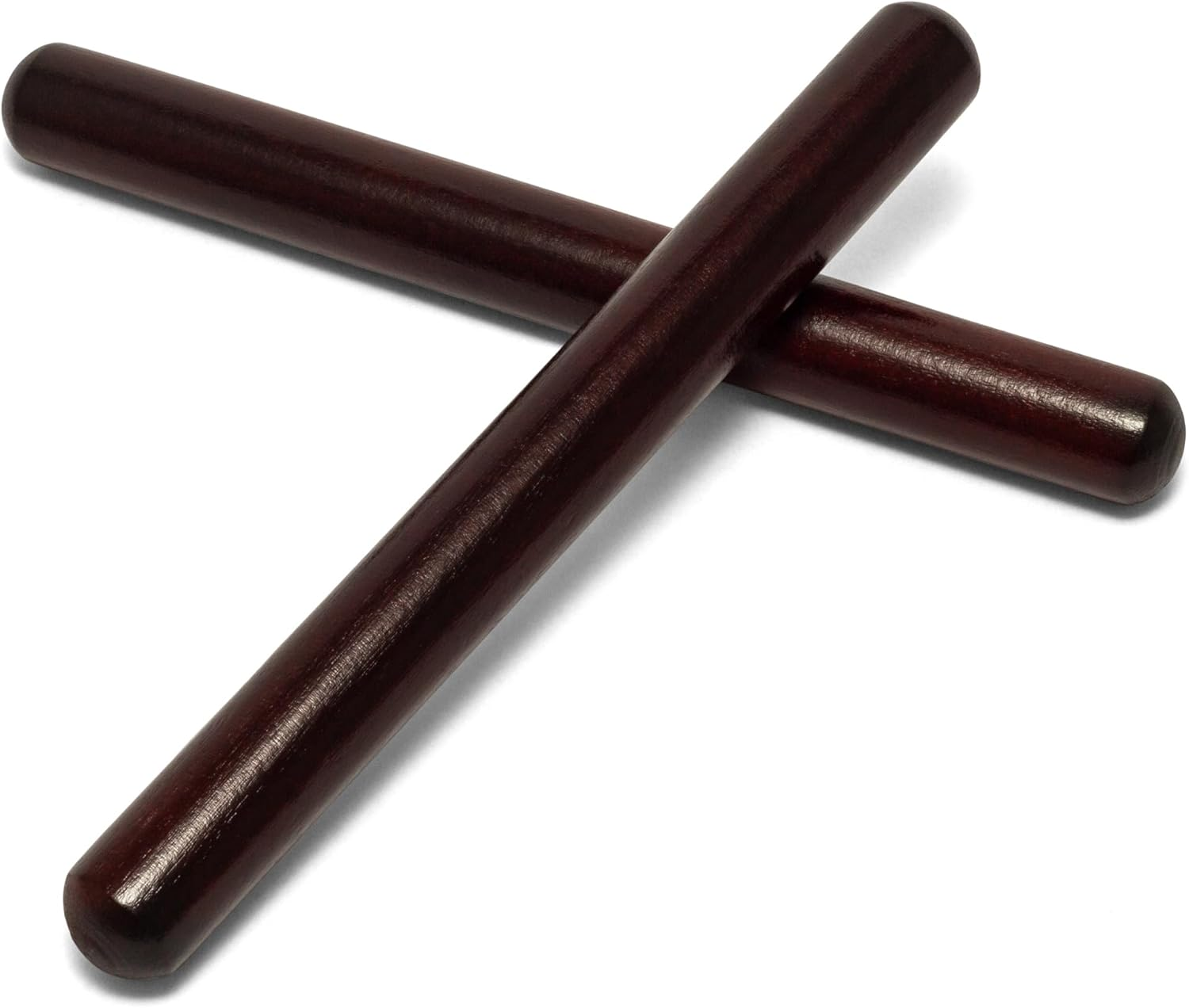 Theodore Wooden Claves - Redwood - Pair of Rhythm Sticks - Natural image number 4