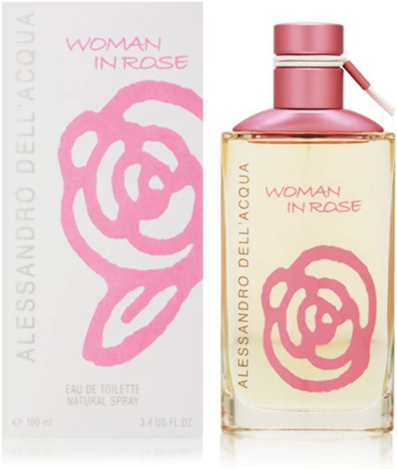 Alessandro Dell Acqua Woman in Rose by Alessandro Dell Acqua Eau De Toilette Spray 100Ml