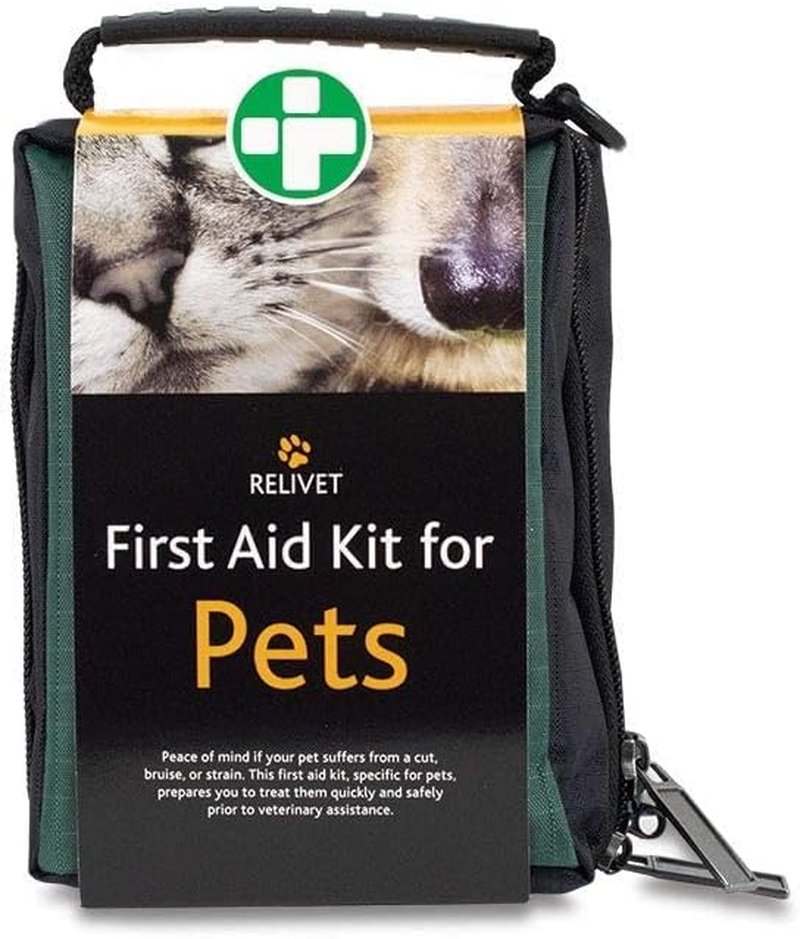 Reliance Medical Pet First Aid Kit - Essential Care for Dogs and Cats, Ideal for Travel, Camping, Home Use, Includes Saline, Bandages, Durable Rip-Stop Fabric Bag, 1 Kit image number 5