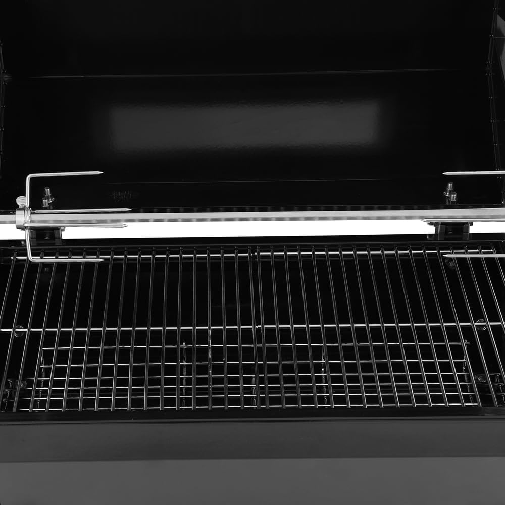 Grillz BBQ Grill Charcoal Smoker Electric Roaster Portable Outdoor Camping Patio image number 2