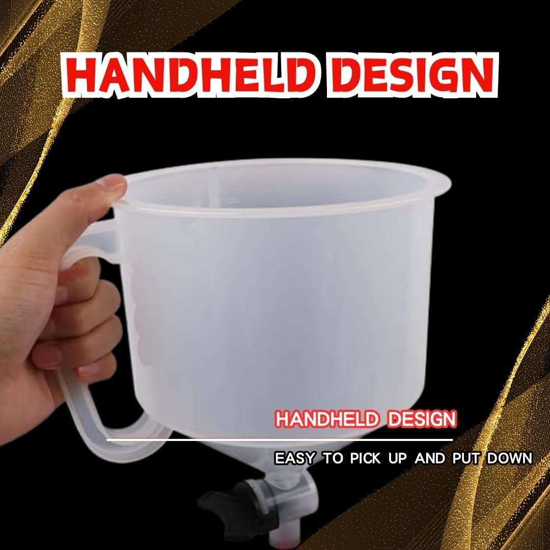 No-Spill Coolant Funnel Kit, Spill Proof Funnel Bleeder with Adapters Valve Switch and Handle, Car Coolant Refill Tool, Universal Fitment Applicable to Any Vehicle image number 2