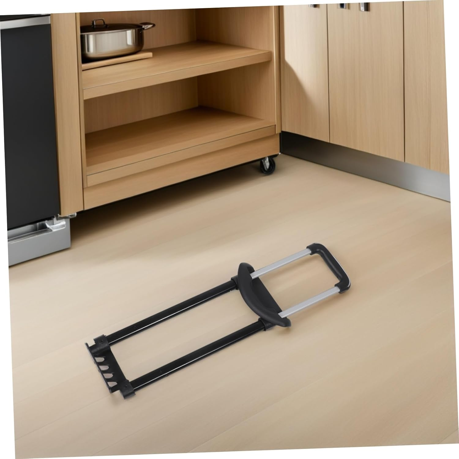 Uonlytech Luggage Telescopic Handle Replacement Portable Aluminum Grip for Traveling Suitcases Luggage Handle Extender image number 4