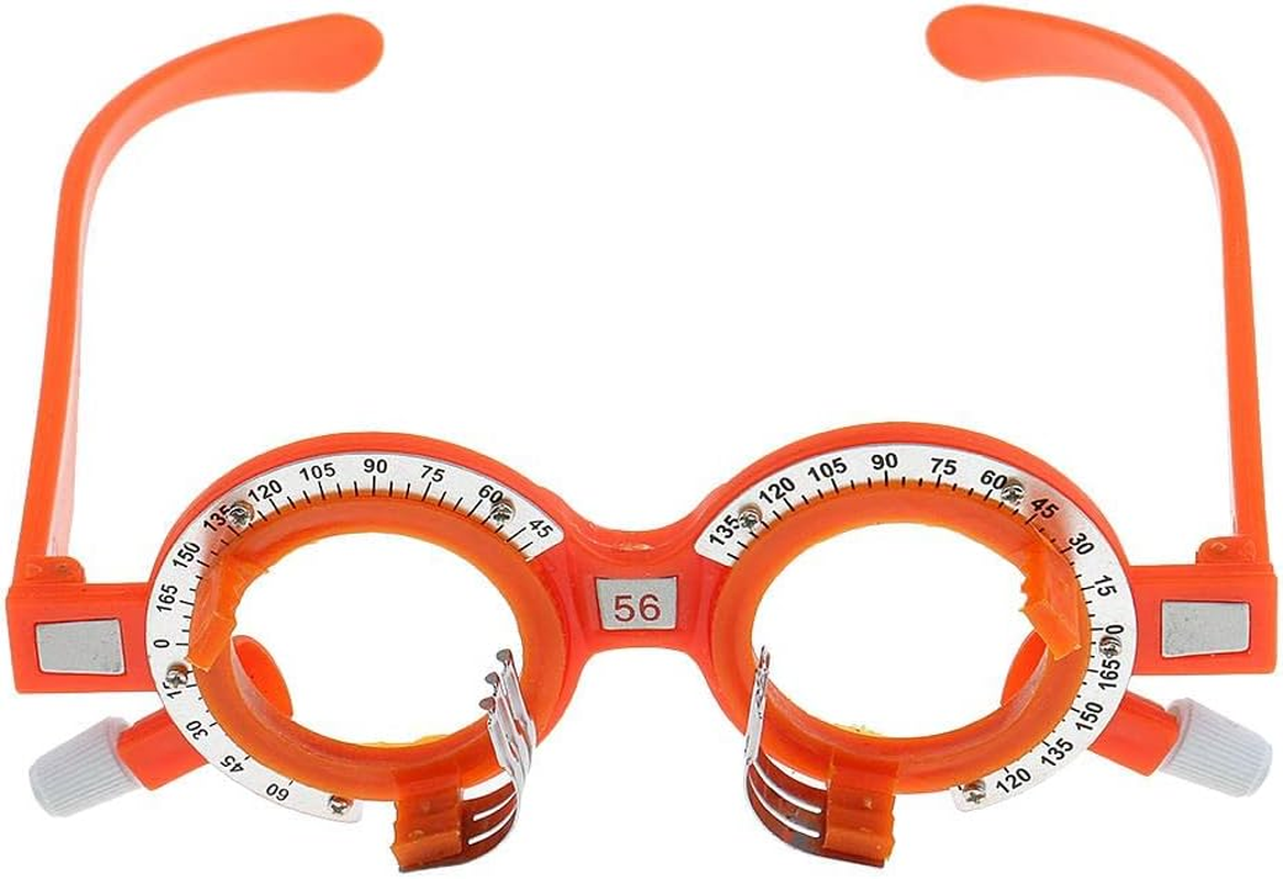 Perfk Plastic Optical Trial Lens Frame Eyeglass Optometry Equipment 56Mm+54Mm image number 4