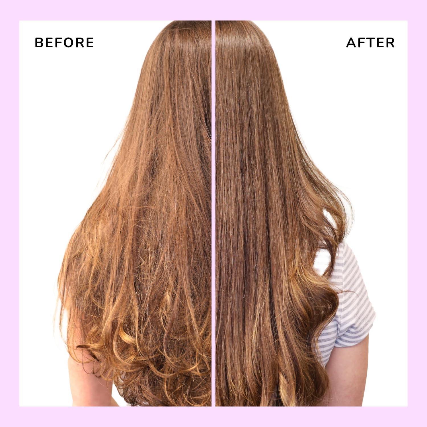 Wet Brush Mini Detangler Hair Brush, Purple Frost, Detangling Travel Hairbrush, Ultra-Soft Intelliflex Bristles Glide through Tangles with Ease, Pain-Free, All Hair Types - Black Frost image number 4