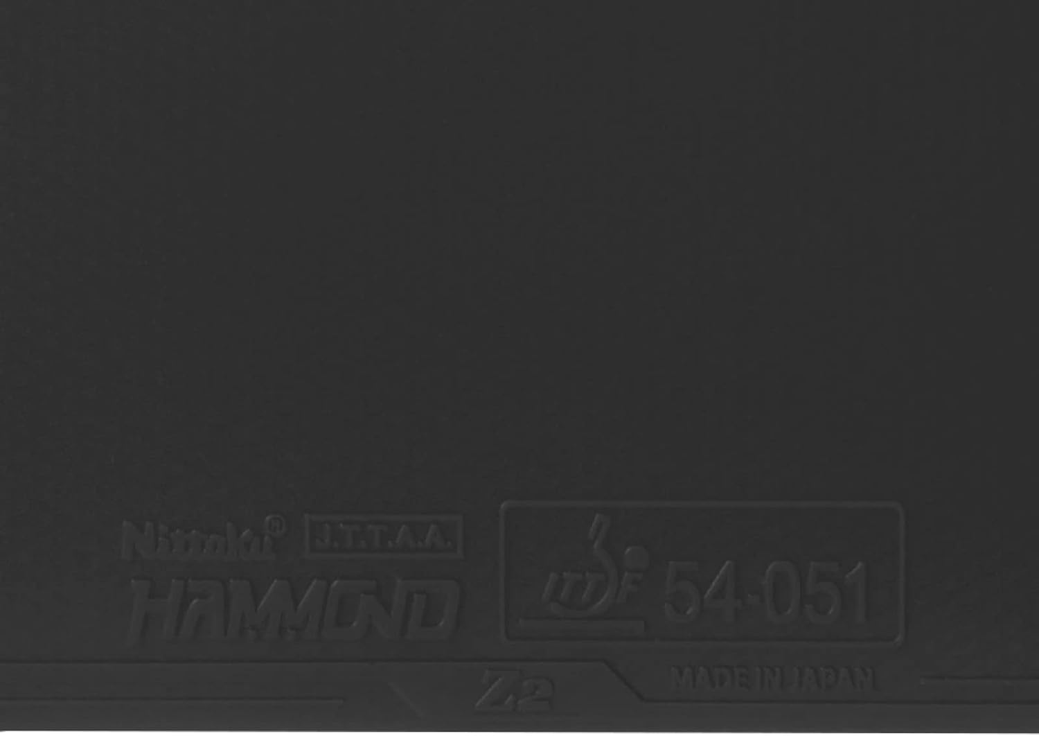 Nittaku NR8591 Table Tennis Rubber Hammond Z2 ITTF (International Table Tennis Federation) / ITTF54-051 / Japan Table Tennis Association Certified - Red image number 2