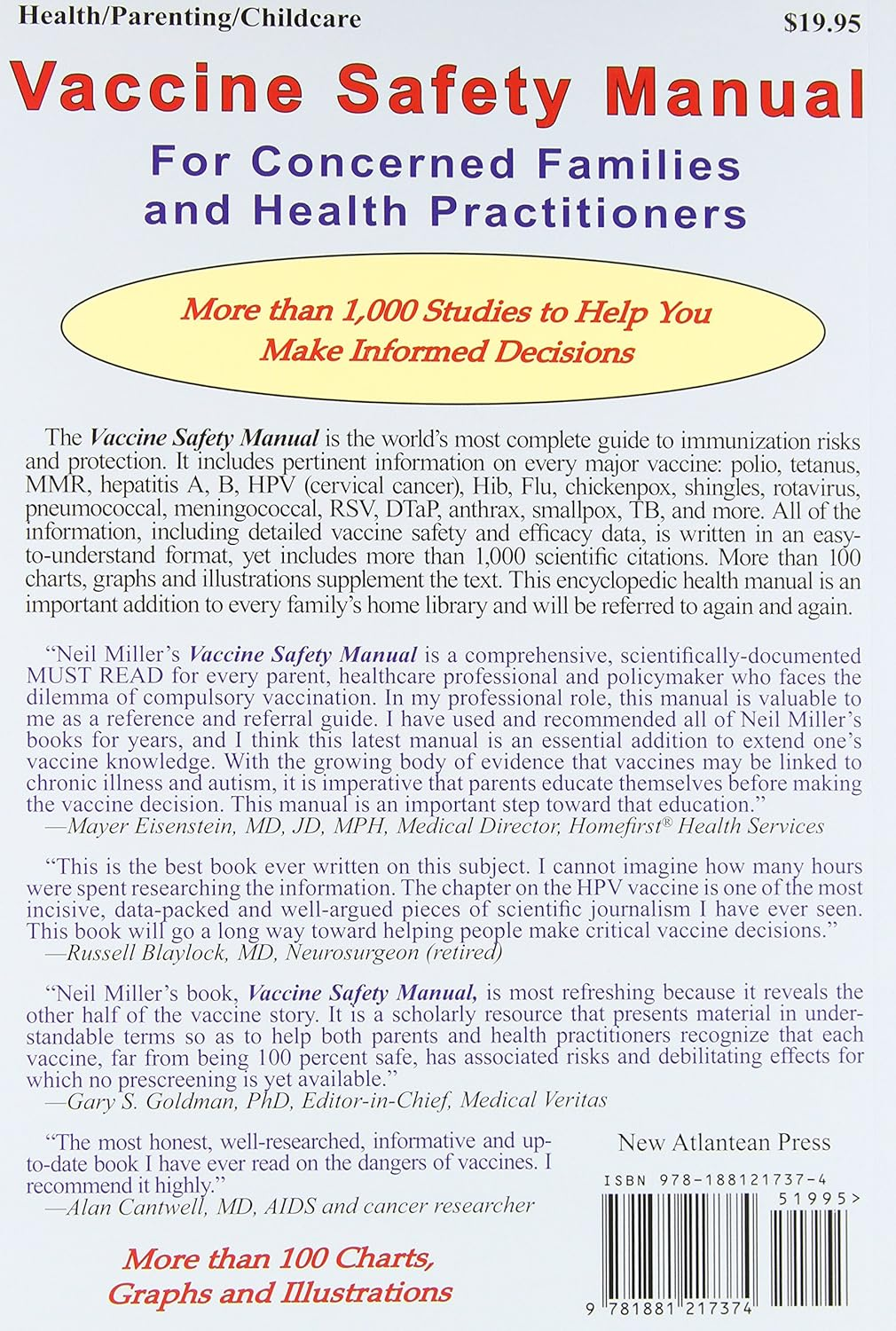 Vaccine Safety Manual for Concerned Families and Health Practitioners, 2Nd Edition: Guide to Immunization Risks and Protection