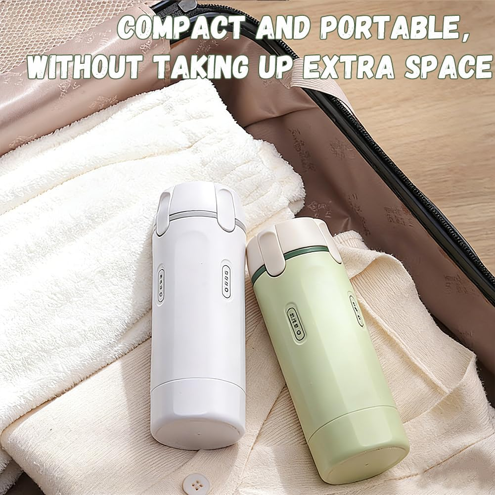 4 in 1 Travel Dispenser Bottle, Mini Shampoo Dispenser Portable Travel Bottle Set, Leak Proof Travel Size Containers, for Flights Gym Bag Weekends Away (Green) - Green image number 6
