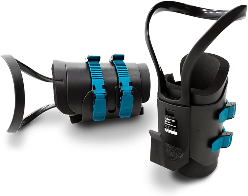 Teeter Ez-Up Gravity Boots for Inversion Decompression Stretching, Back Pain Relief and Abdominal Exercise image number 1