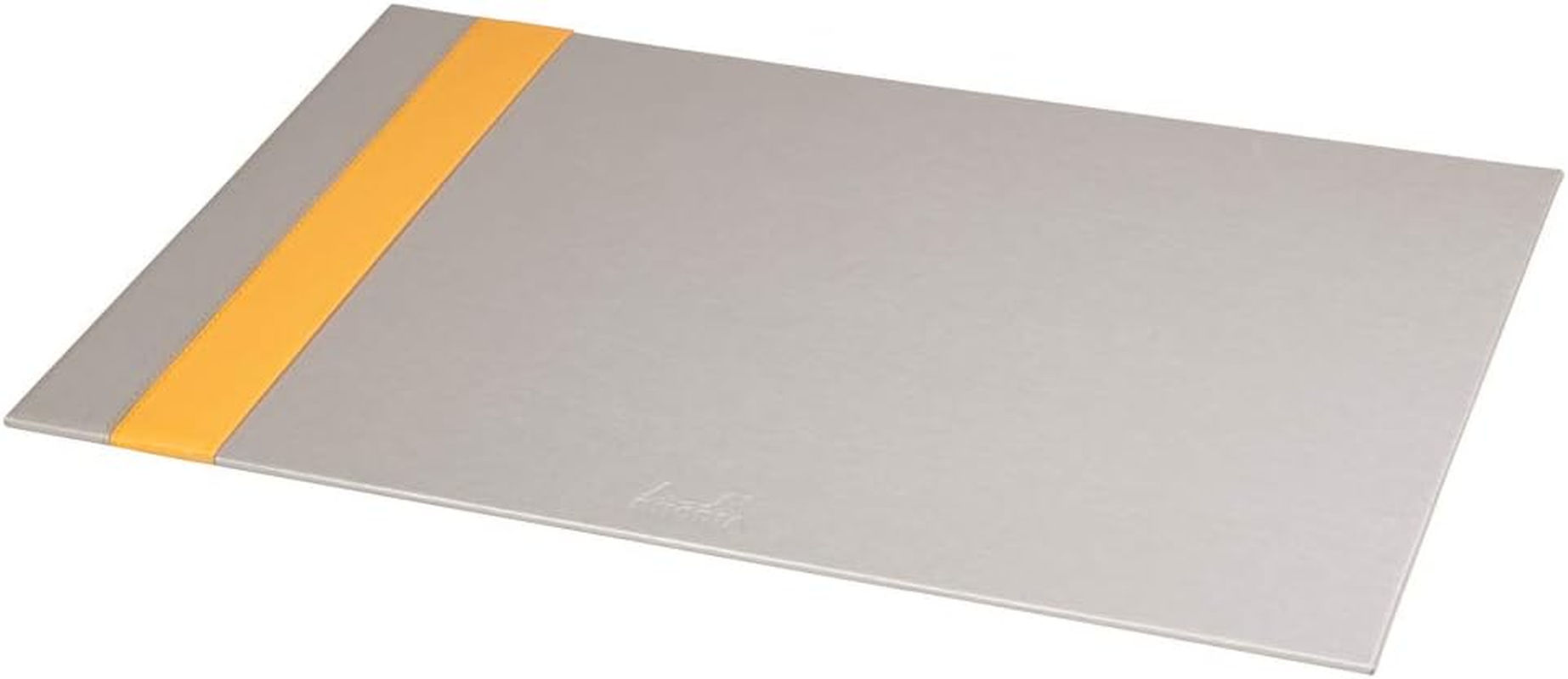 RHODIA 318902C - Raspberry Rigid Desk Pad - 60X40 Cm - Orange Saddle Stitching - Faux Leather Exterior - Rhodiarama Home Office Collection - Office Organization & Designer Storage