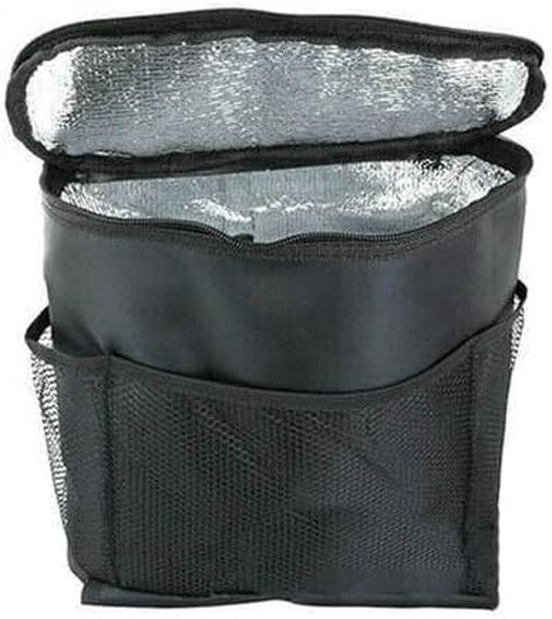 Car Seat Back Organizer Multi-Pocket Storage Bag with Heat Preservation Drink Holder - 1/2PCS image number 2