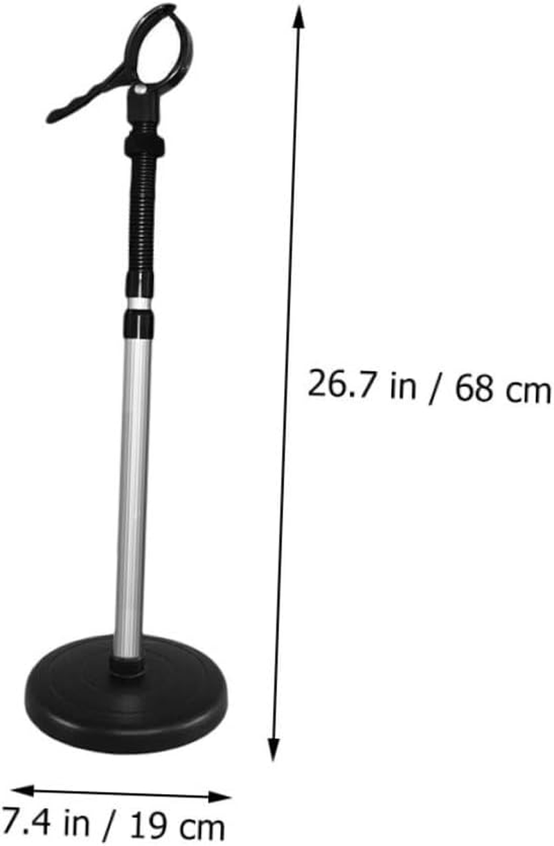 TOVINANNA 360Degree Hair Dryer Holder Stand Bracket for Salon Barber Home Space Saving Storage Rack Rotating Function for Daily Use image number 6