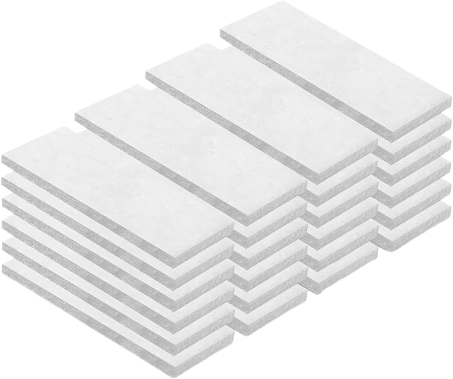 Fireplace Wool, Ceramic Wool Sponge, Portable Fiber Insulation Ceramic Wool, Firepit Sponge Cotton, Table Top Firepit Sponge, Firepit Ceramic Cotton Core Replacement for Ethanol Fireplace image number 2