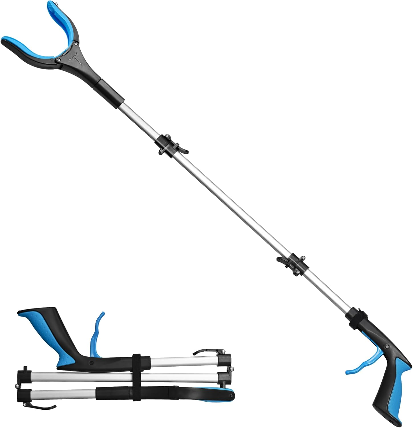 AWINNER Foldable Reacher Grabber Tool, 36 Inch, 360&deg; Rotating Jaw with Magnets, Lightweight image number 4